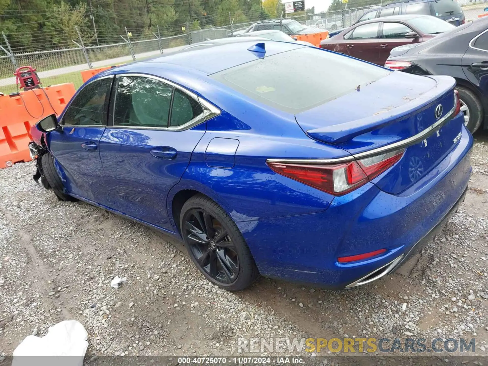 3 Photograph of a damaged car 58AJZ1B14NU127814 LEXUS ES 350 2022