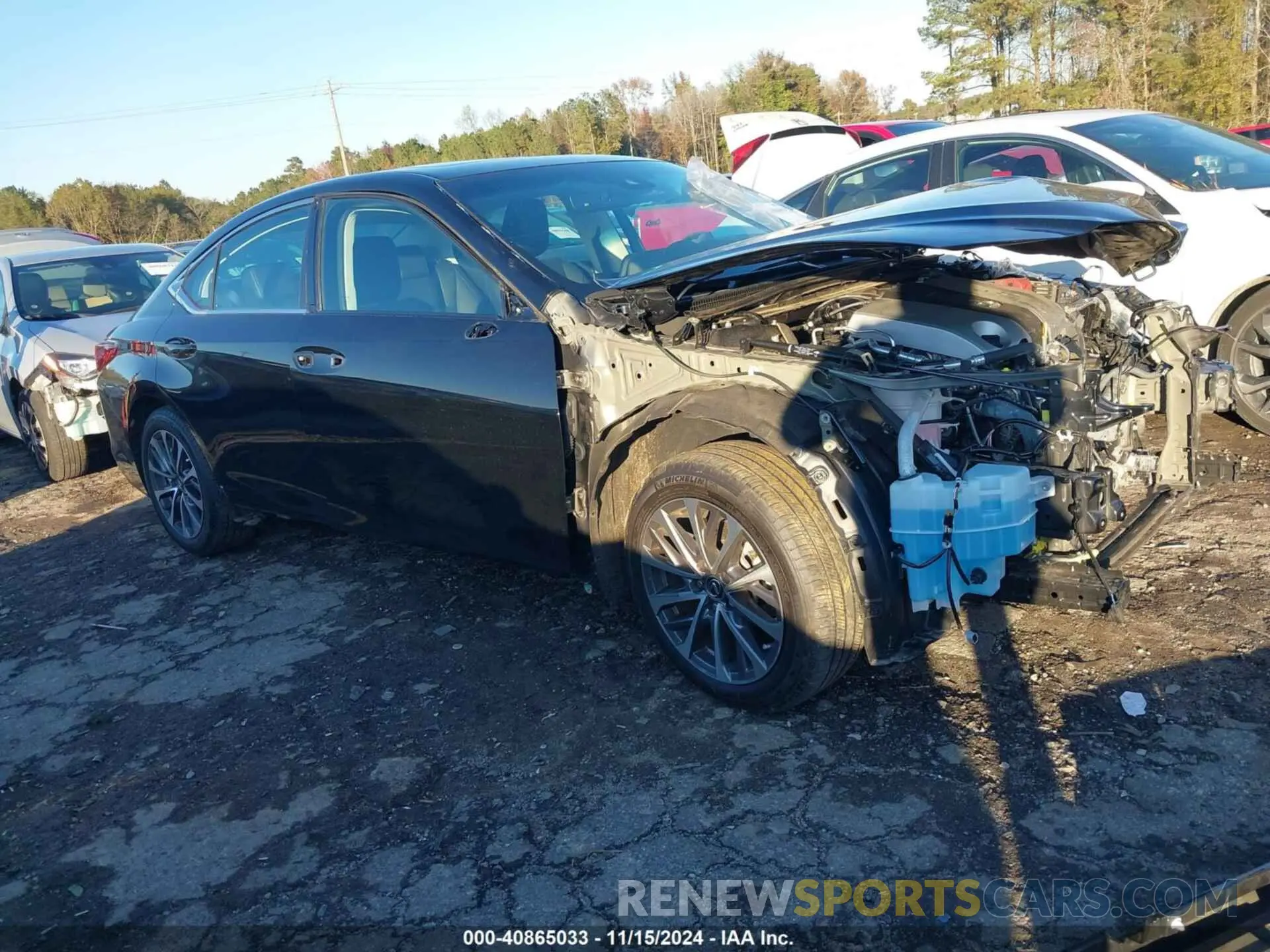 1 Photograph of a damaged car 58ACZ1B19PU146208 LEXUS ES 350 2023