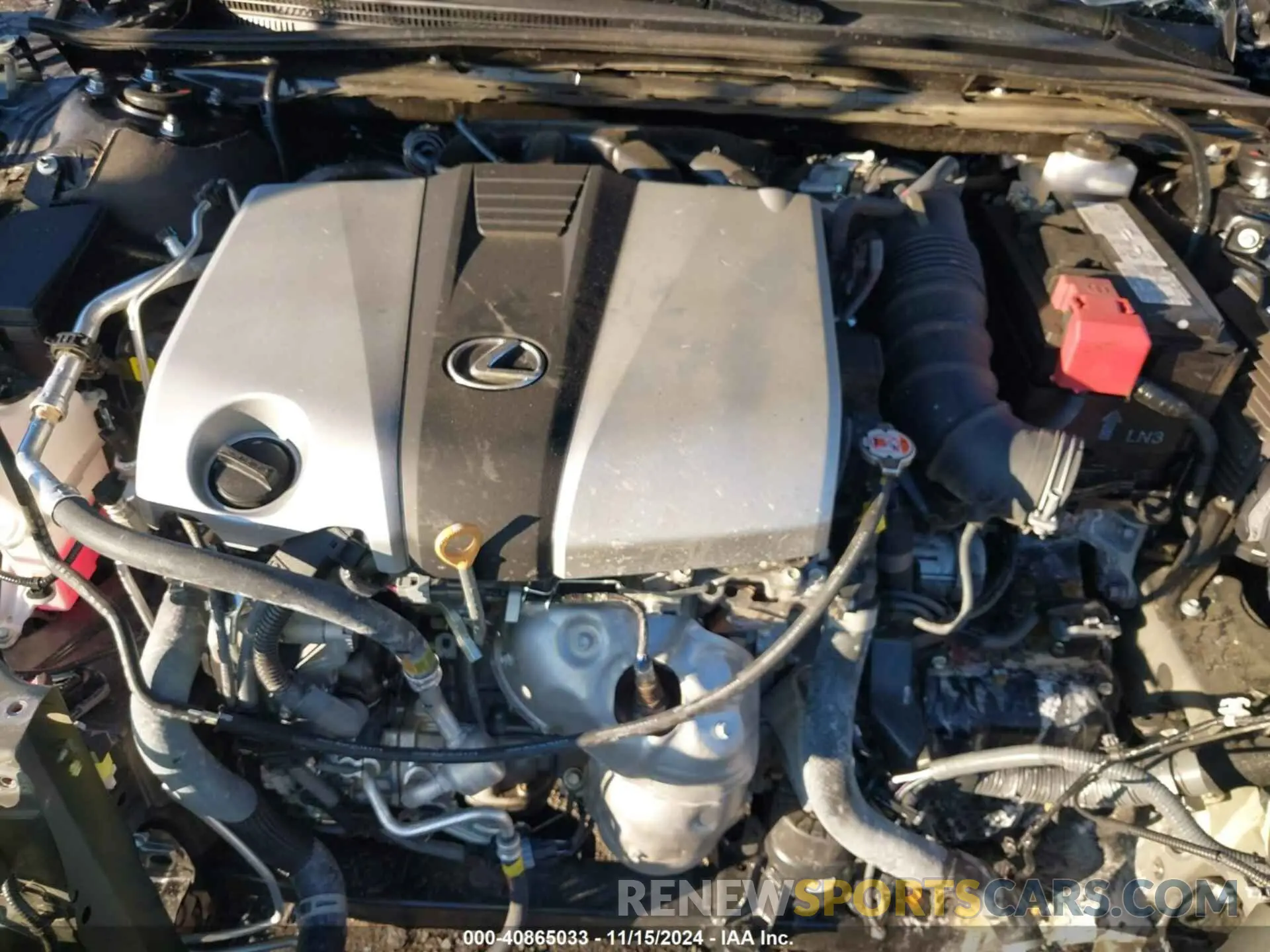10 Photograph of a damaged car 58ACZ1B19PU146208 LEXUS ES 350 2023