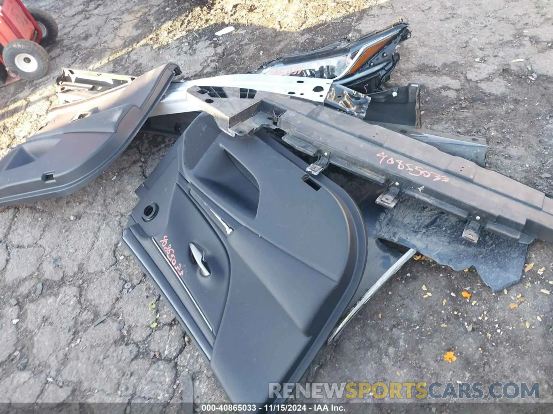 12 Photograph of a damaged car 58ACZ1B19PU146208 LEXUS ES 350 2023