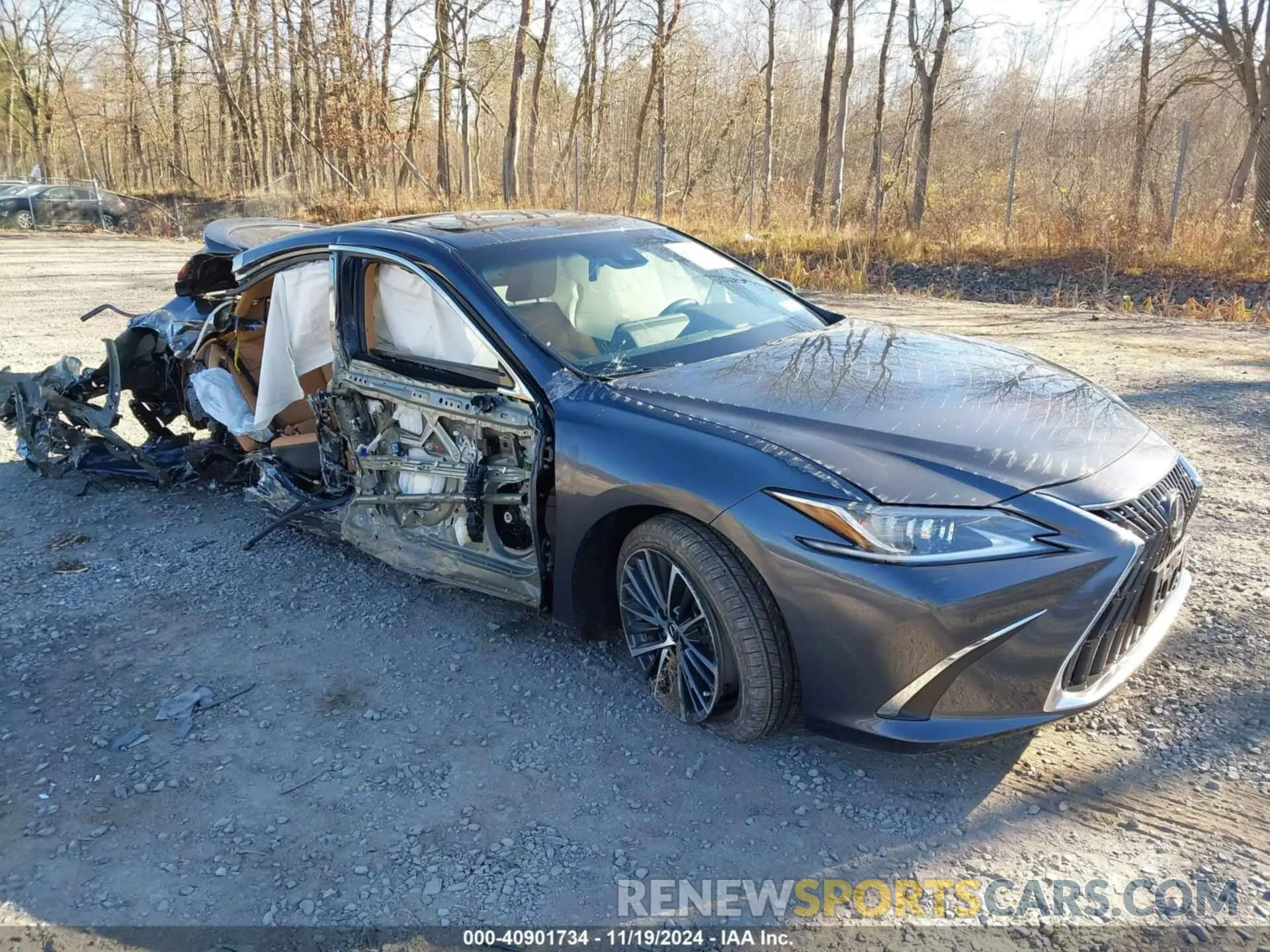 1 Photograph of a damaged car 58ADZ1B12PU156194 LEXUS ES 350 2023
