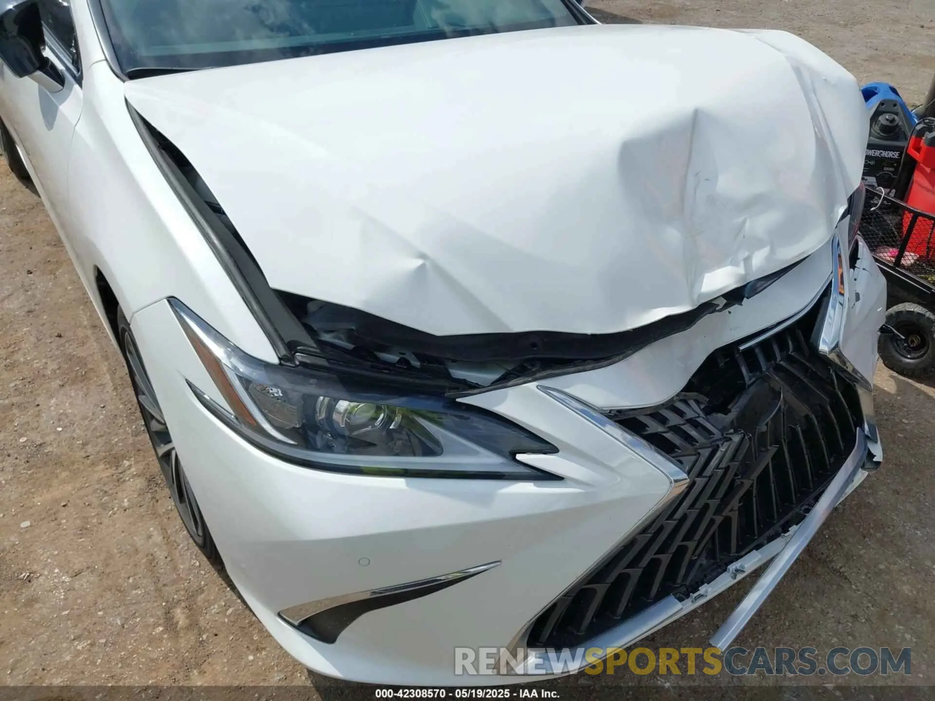 6 Photograph of a damaged car 58ADZ1B15PU151586 LEXUS ES 350 2023