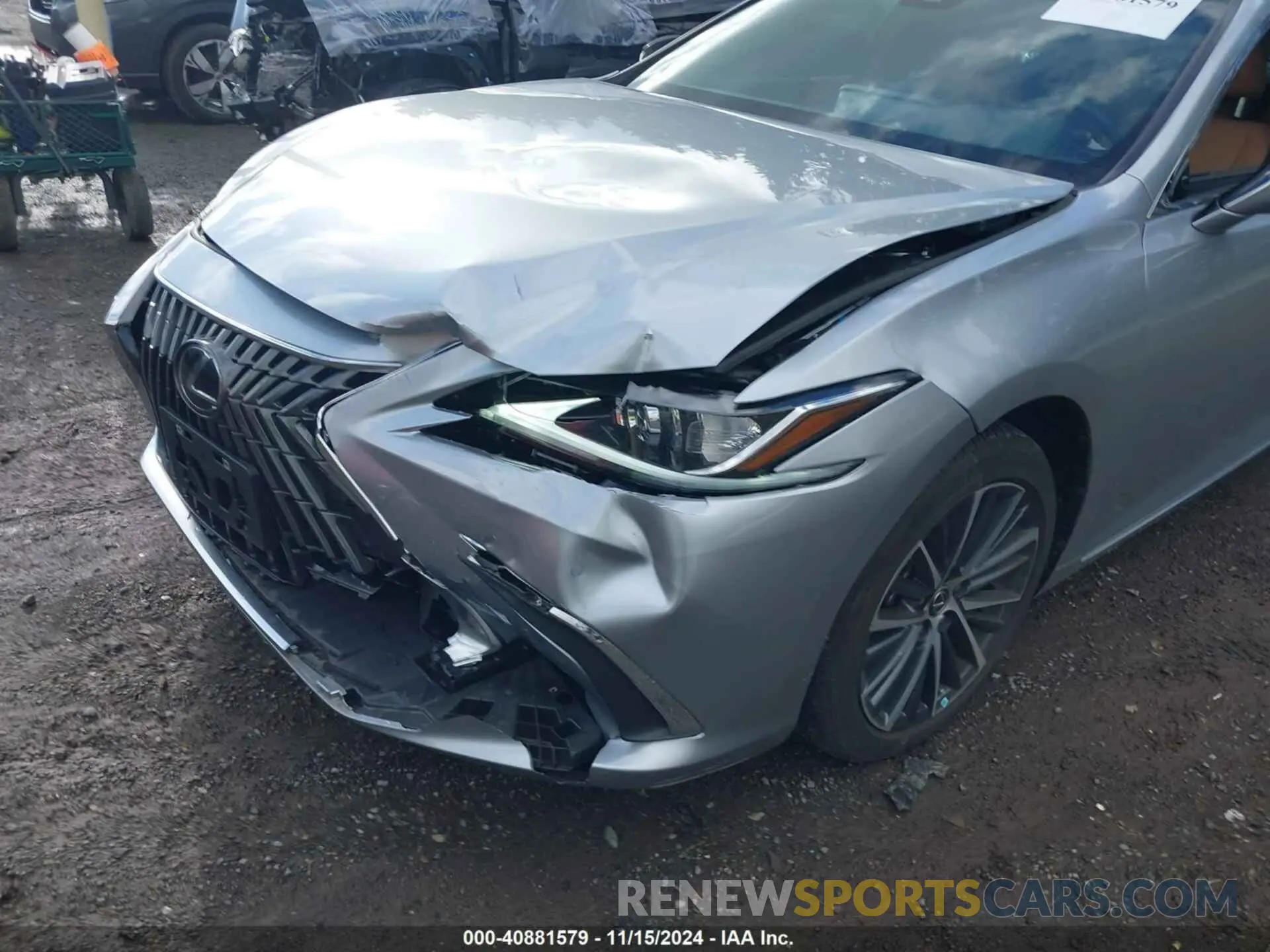 6 Photograph of a damaged car 58ADZ1B16PU143318 LEXUS ES 350 2023
