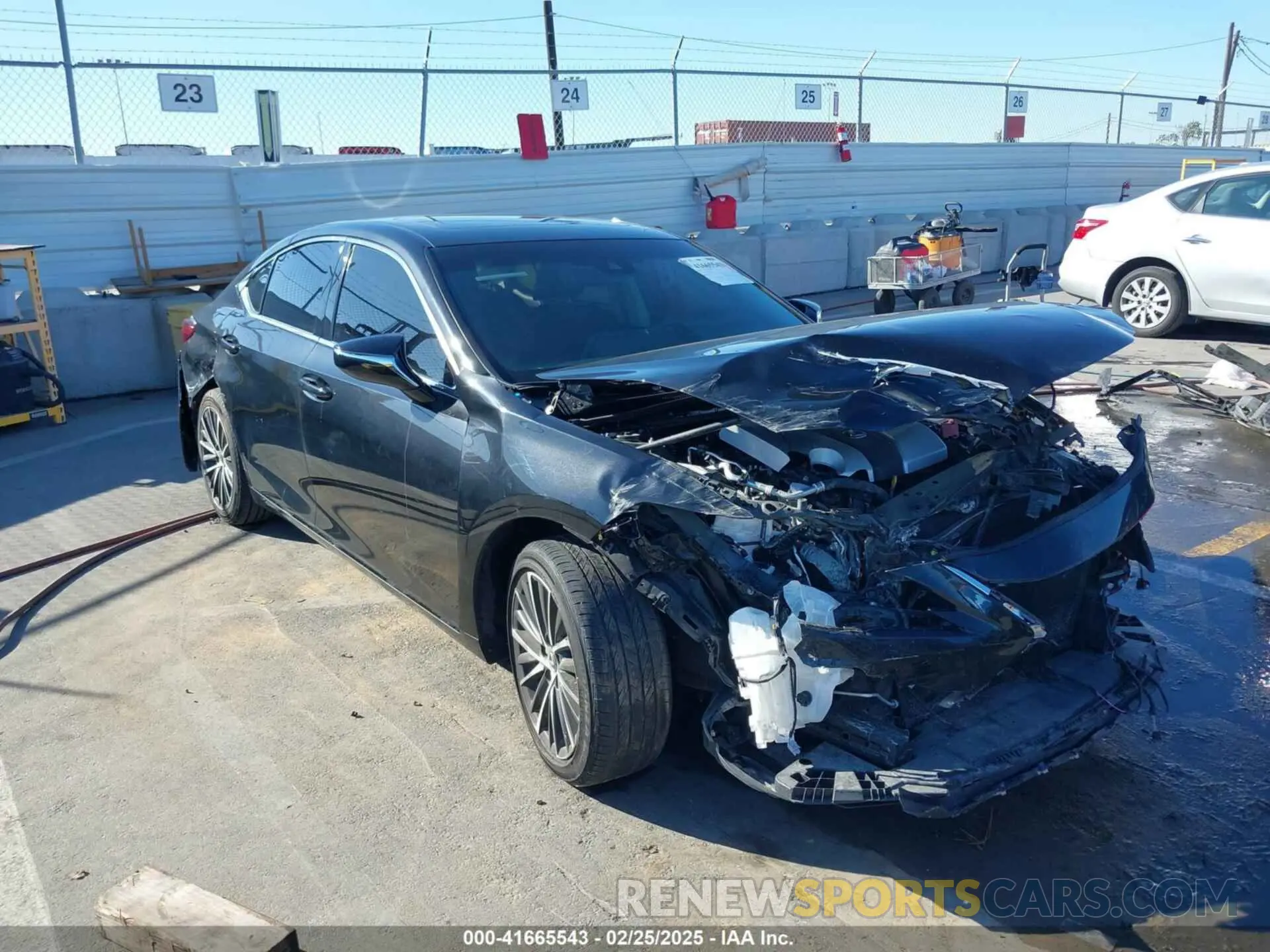 1 Photograph of a damaged car 58ADZ1B17PU139794 LEXUS ES 350 2023
