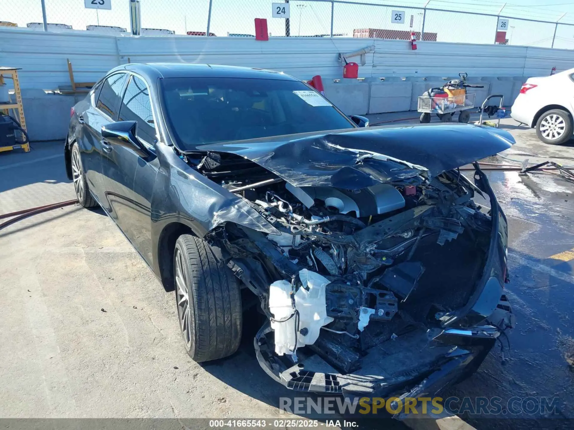 6 Photograph of a damaged car 58ADZ1B17PU139794 LEXUS ES 350 2023