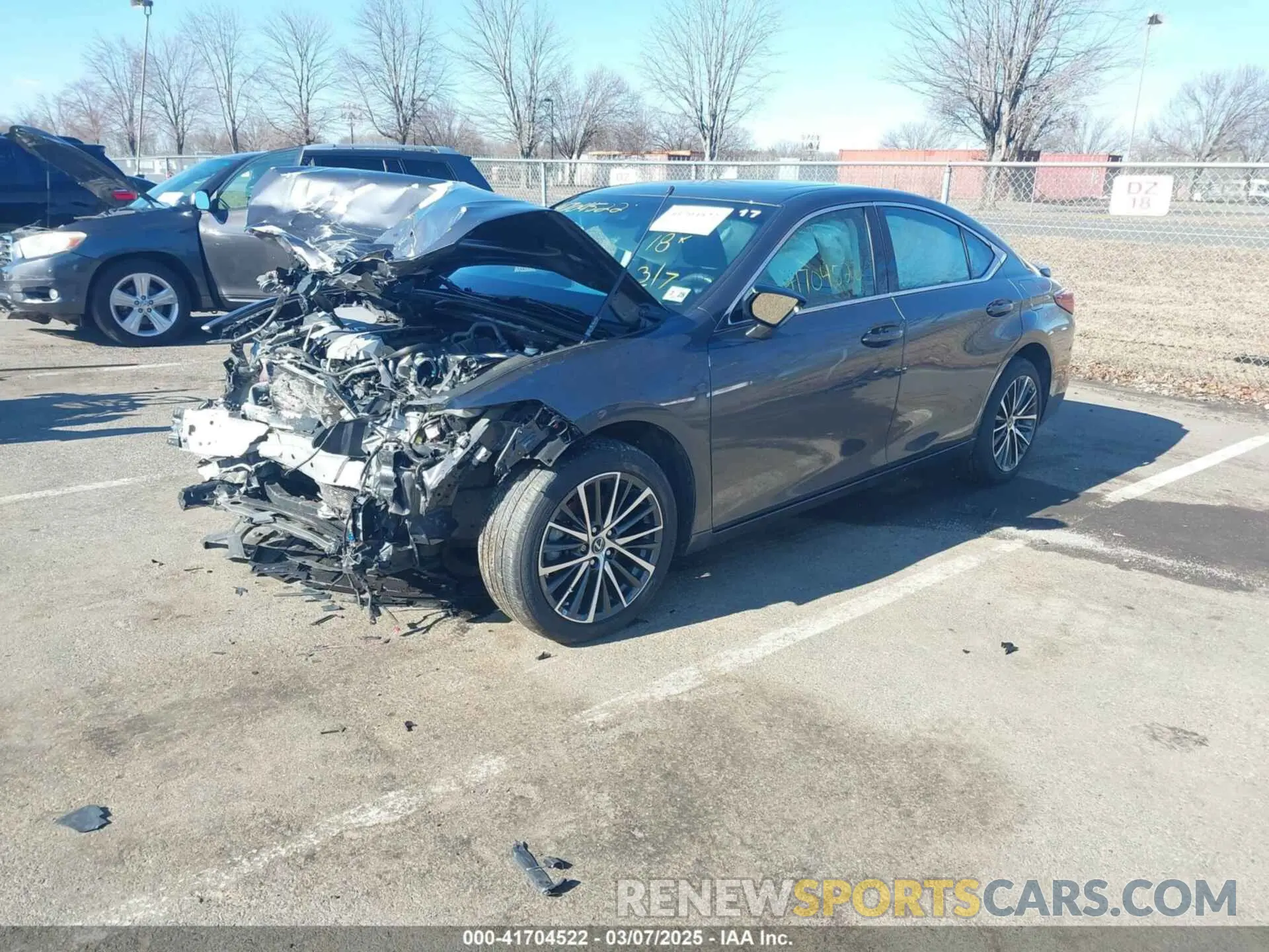2 Фотография поврежденного автомобиля 58ADZ1B18PU159293 LEXUS ES 350 2023