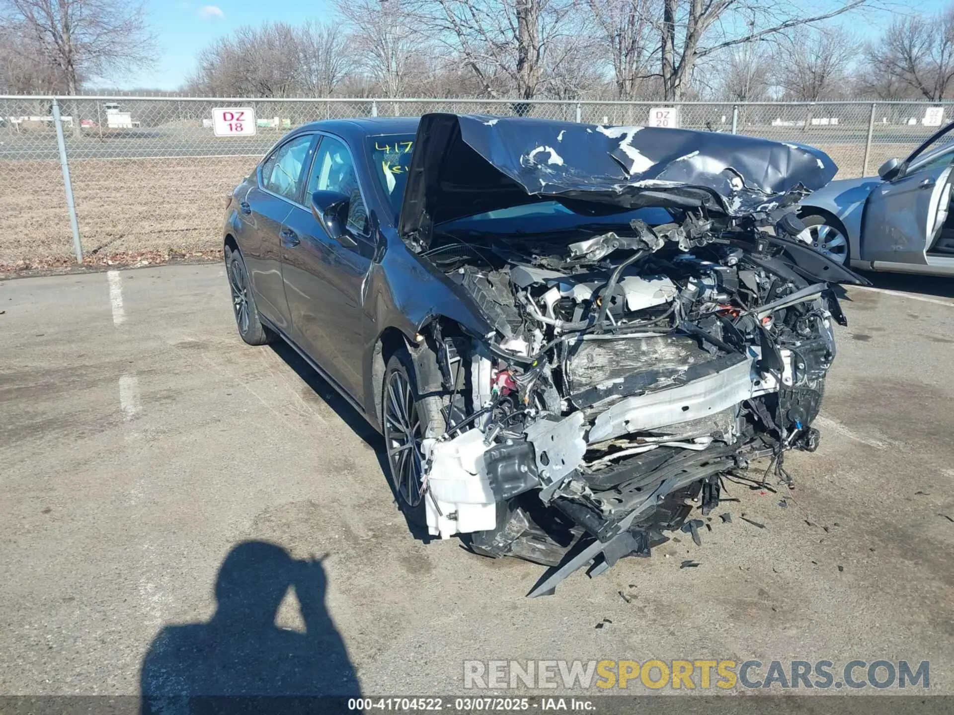 6 Фотография поврежденного автомобиля 58ADZ1B18PU159293 LEXUS ES 350 2023