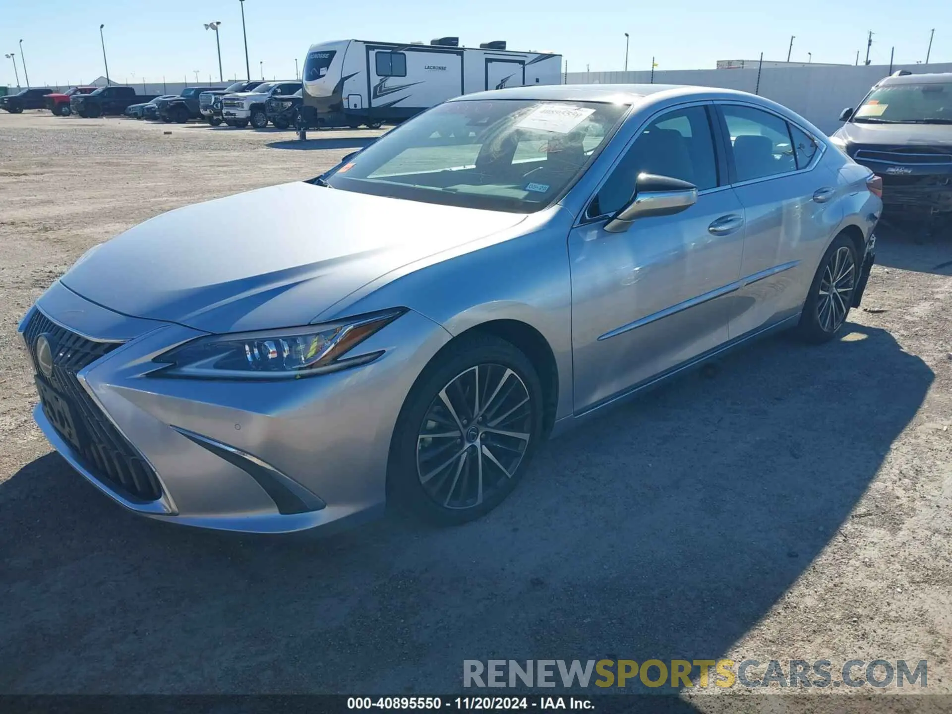 2 Photograph of a damaged car 58ADZ1B19PU155852 LEXUS ES 350 2023