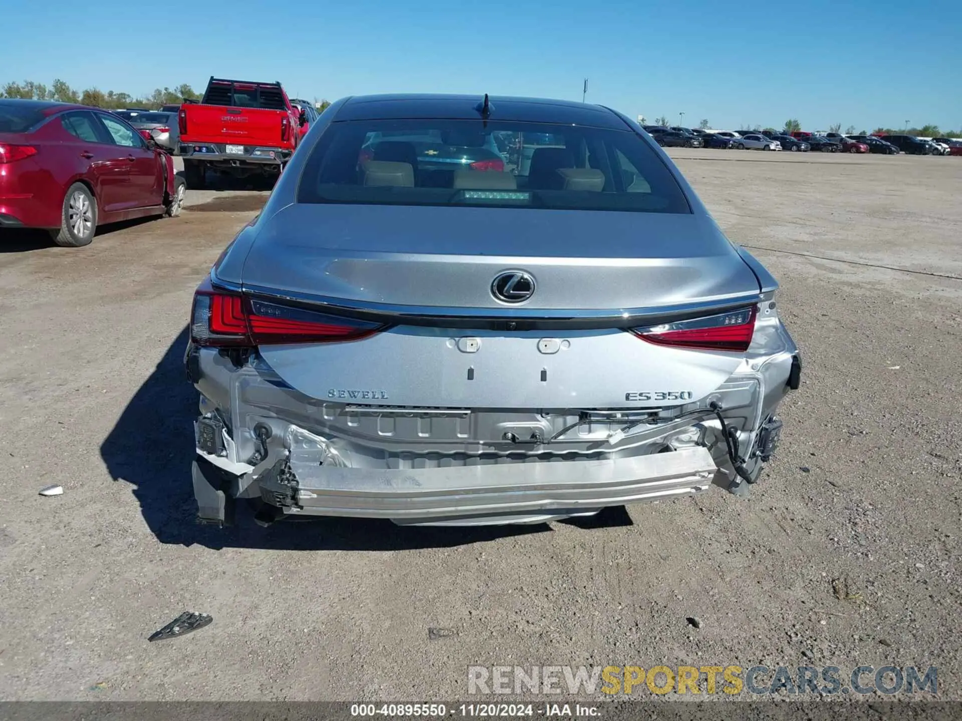 6 Photograph of a damaged car 58ADZ1B19PU155852 LEXUS ES 350 2023