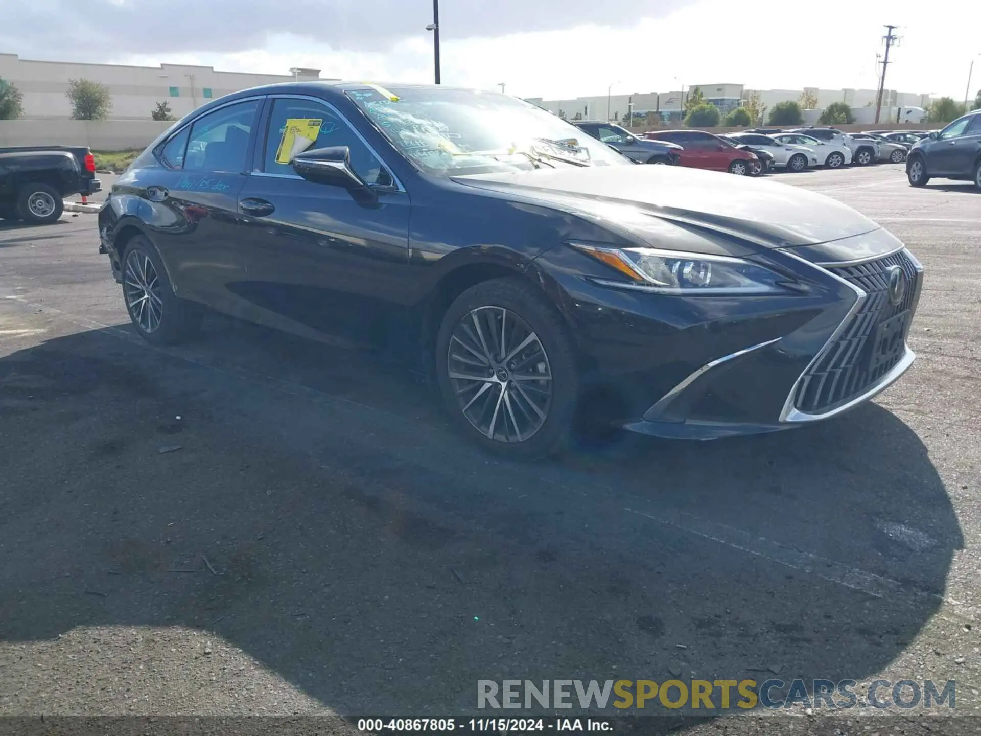 1 Photograph of a damaged car 58AEZ1B12PU146270 LEXUS ES 350 2023