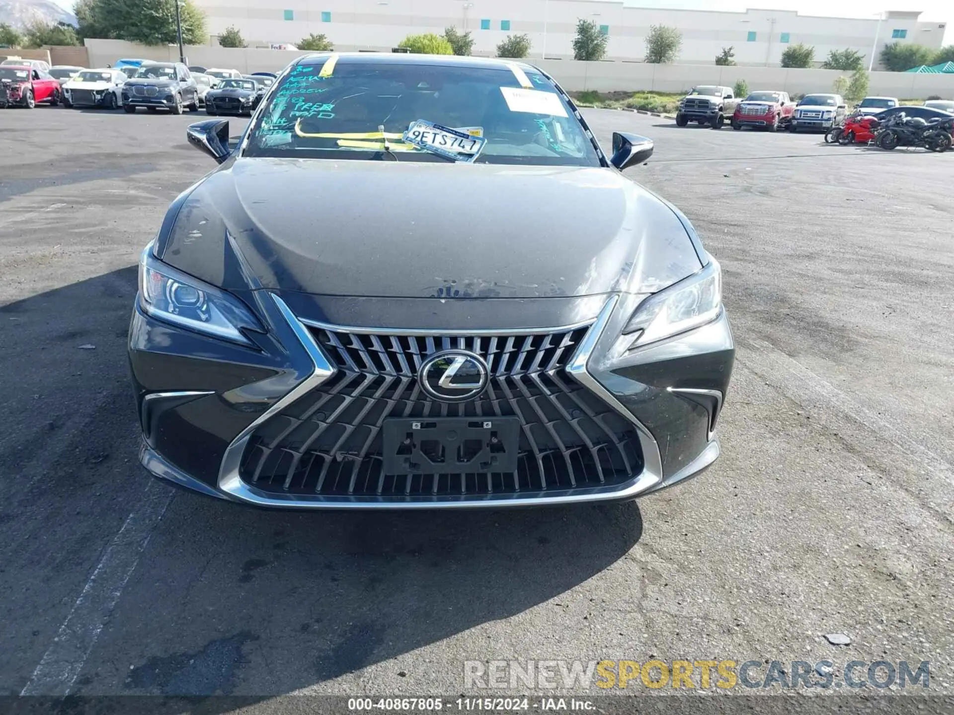 13 Photograph of a damaged car 58AEZ1B12PU146270 LEXUS ES 350 2023