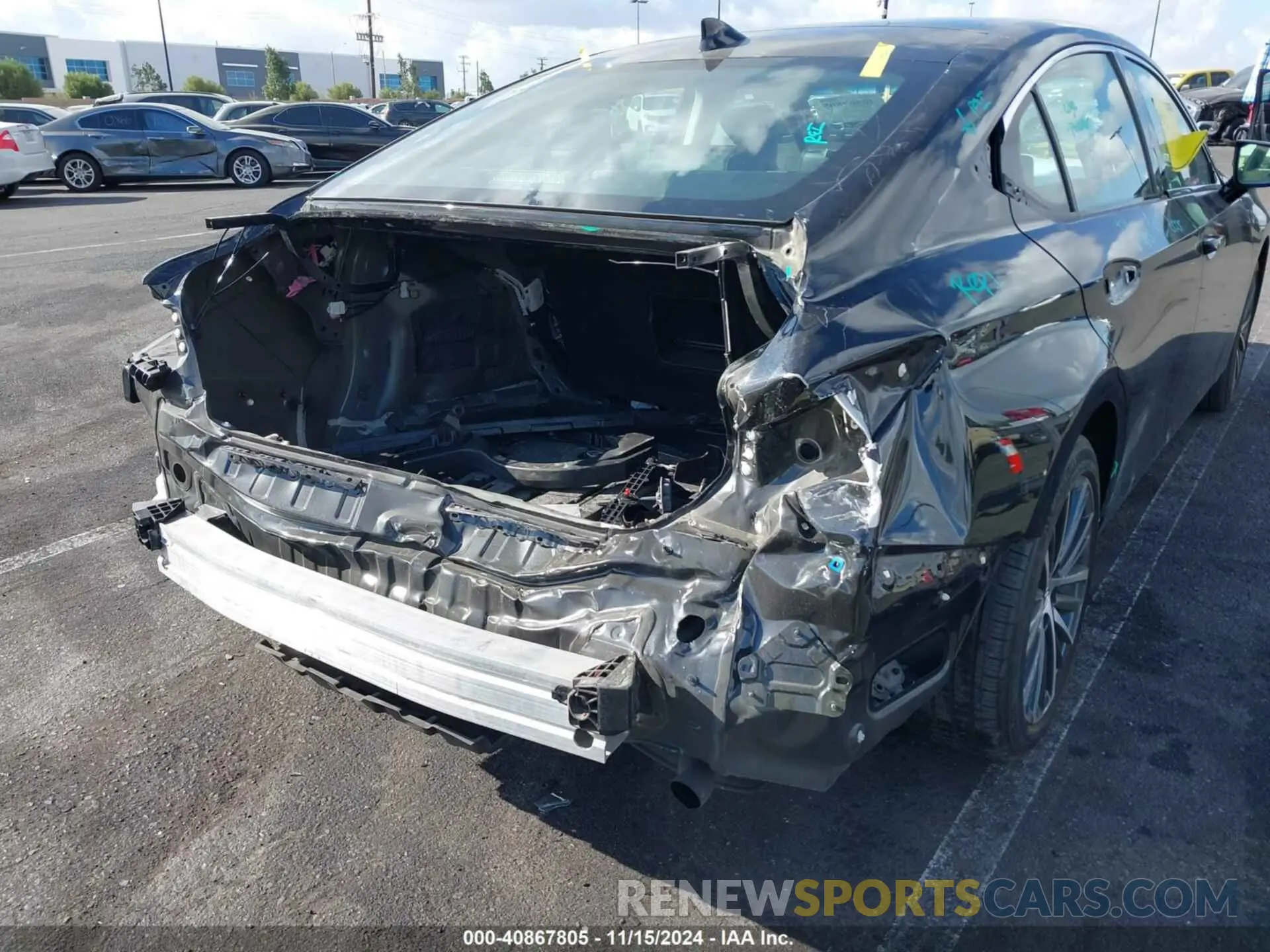 6 Photograph of a damaged car 58AEZ1B12PU146270 LEXUS ES 350 2023