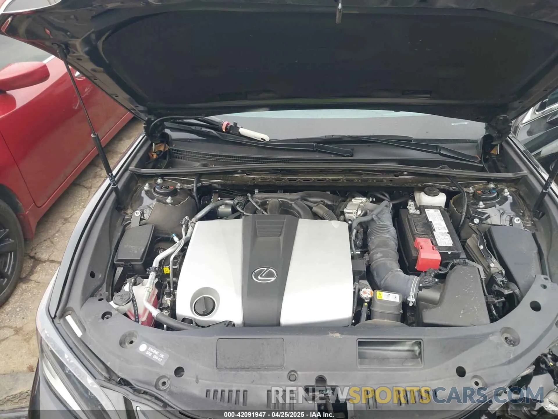 10 Фотография поврежденного автомобиля 58AFZ1B17PU150139 LEXUS ES 350 2023