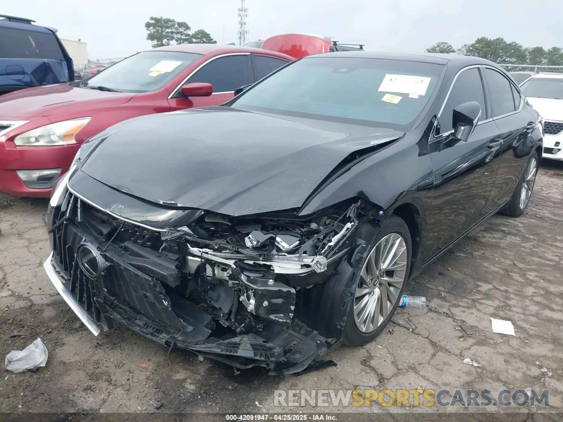2 Фотография поврежденного автомобиля 58AFZ1B17PU150139 LEXUS ES 350 2023