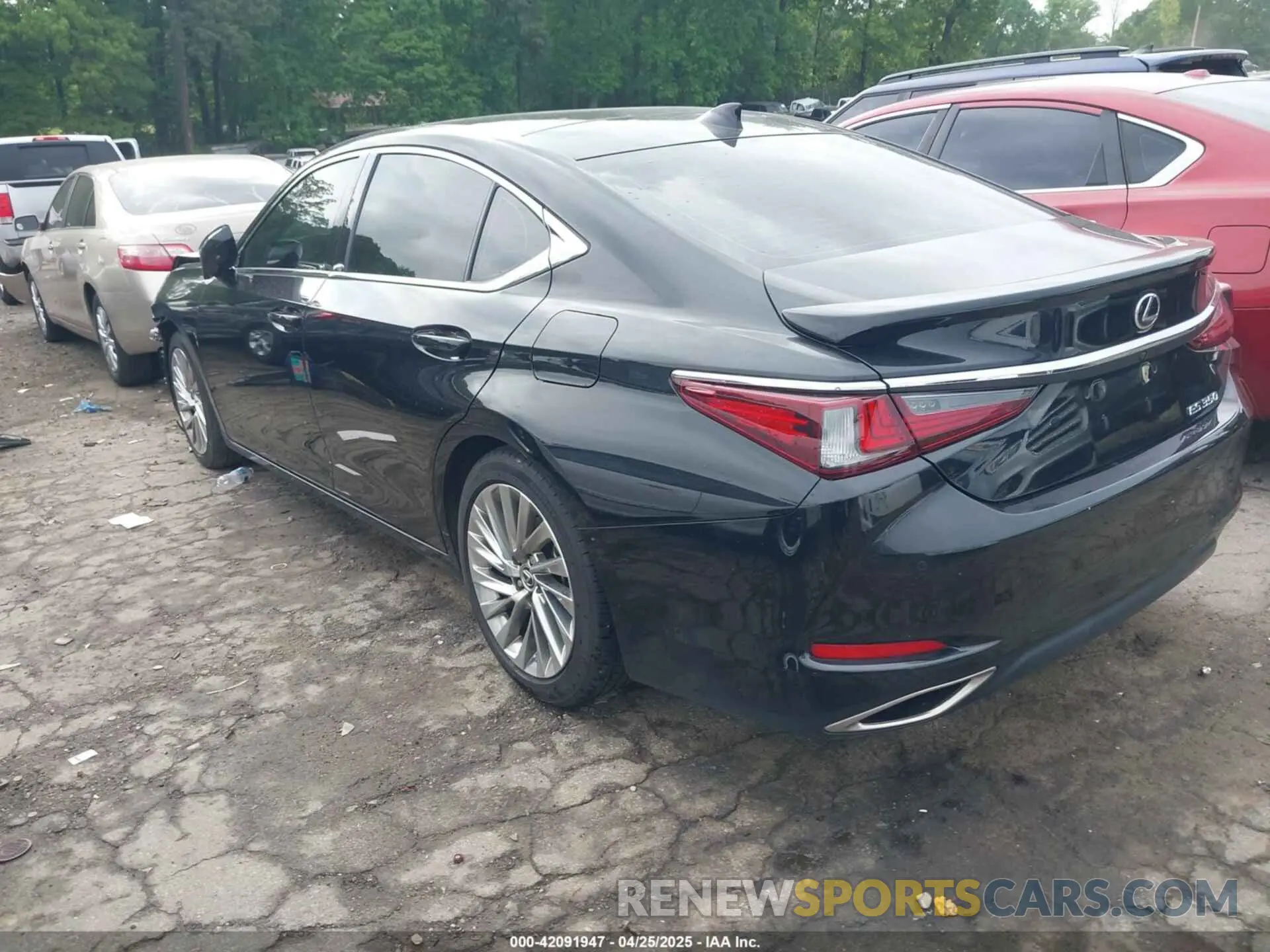 3 Фотография поврежденного автомобиля 58AFZ1B17PU150139 LEXUS ES 350 2023