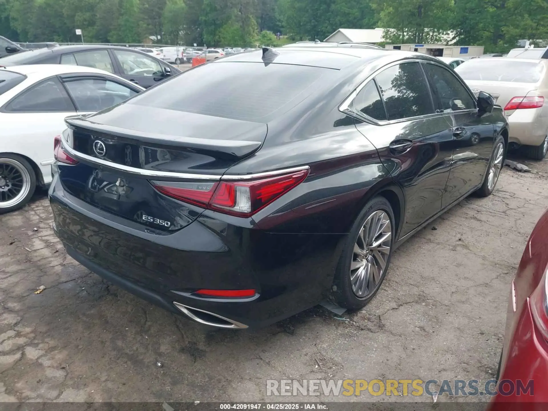 4 Фотография поврежденного автомобиля 58AFZ1B17PU150139 LEXUS ES 350 2023