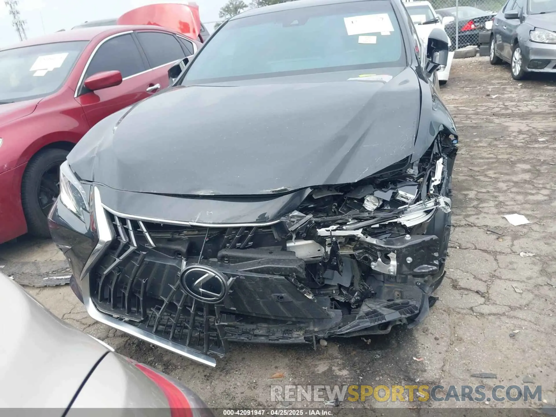 6 Фотография поврежденного автомобиля 58AFZ1B17PU150139 LEXUS ES 350 2023