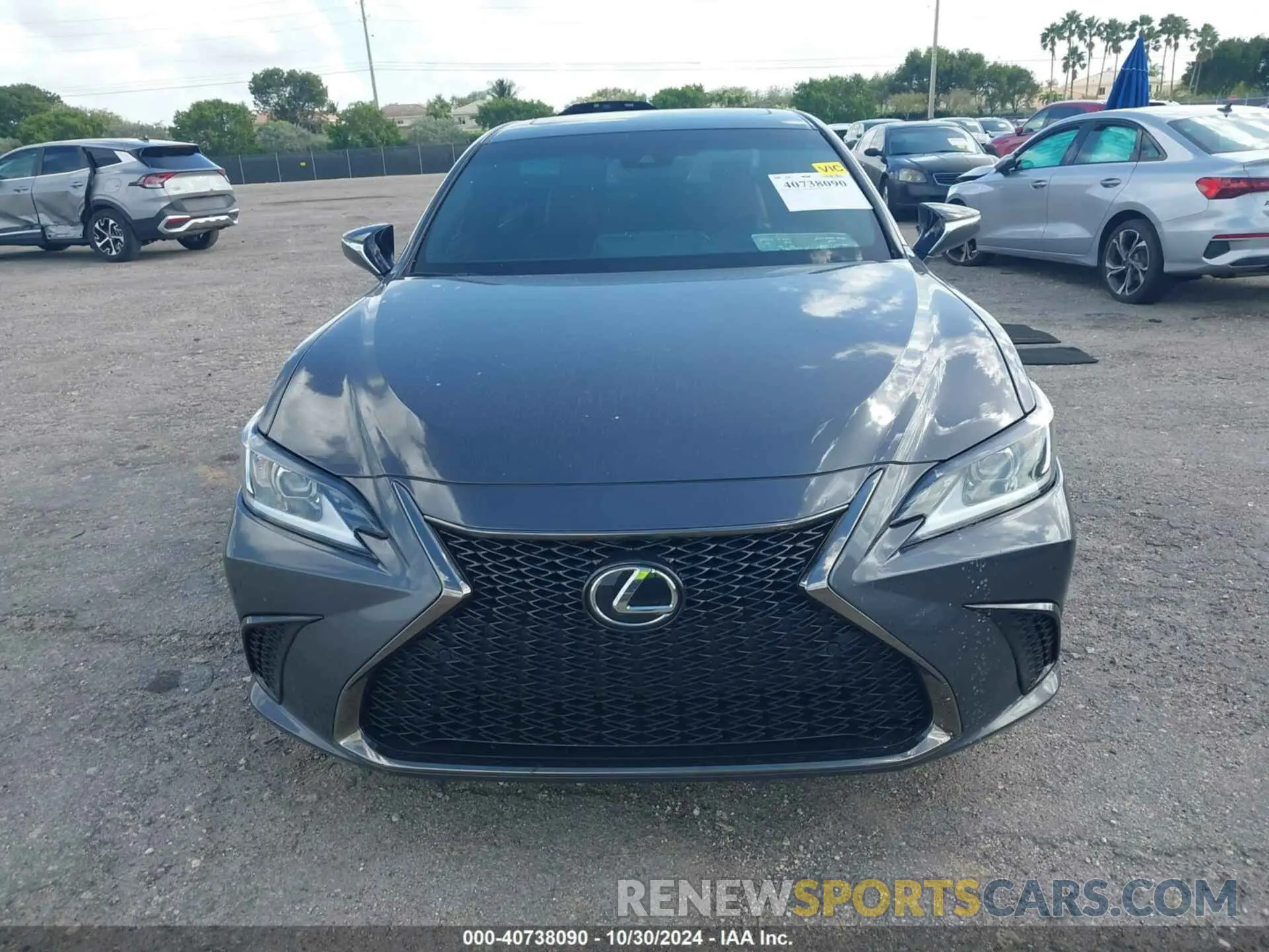 11 Фотография поврежденного автомобиля 58AJZ1B16PU152961 LEXUS ES 350 2023