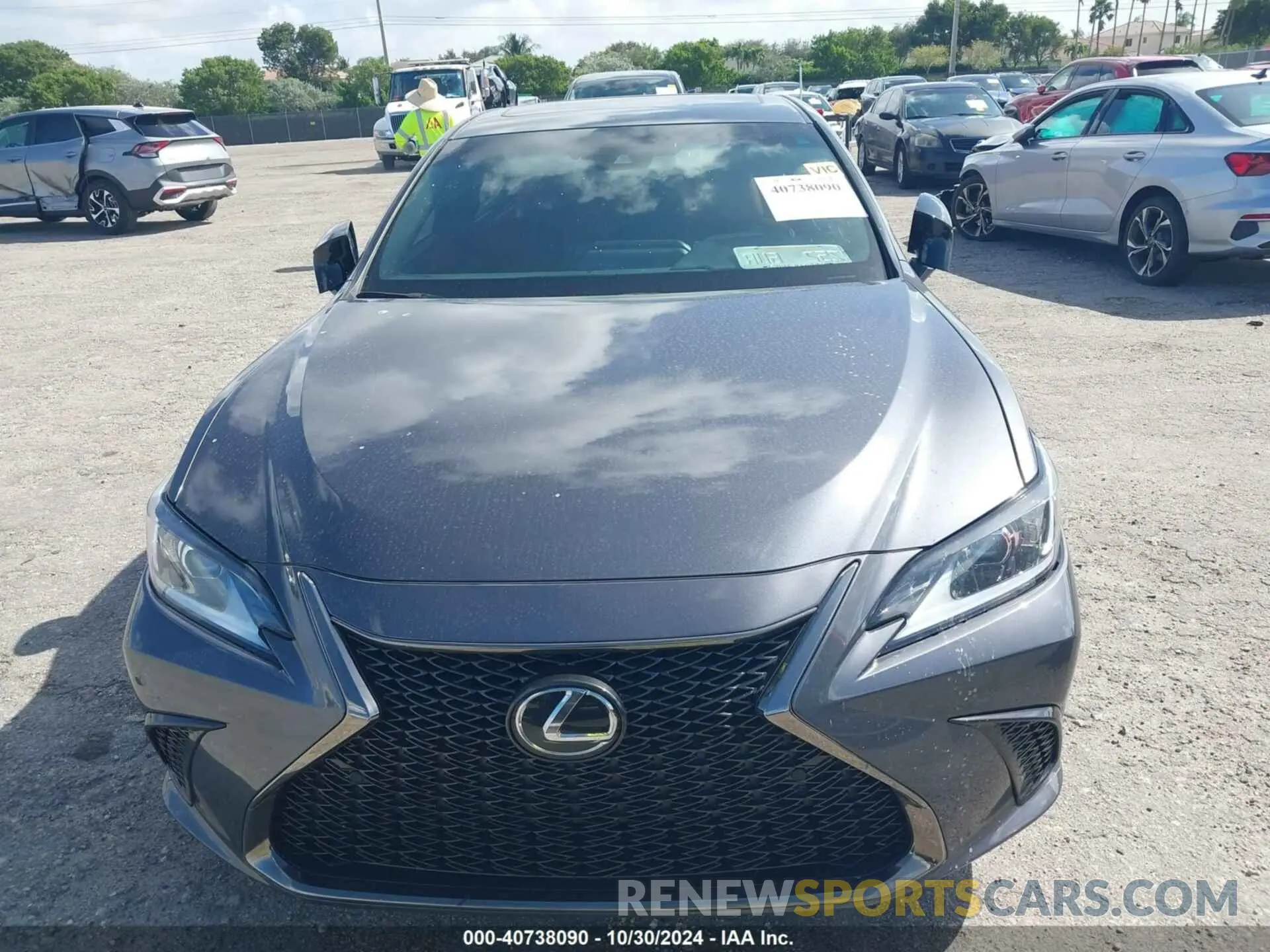 6 Фотография поврежденного автомобиля 58AJZ1B16PU152961 LEXUS ES 350 2023