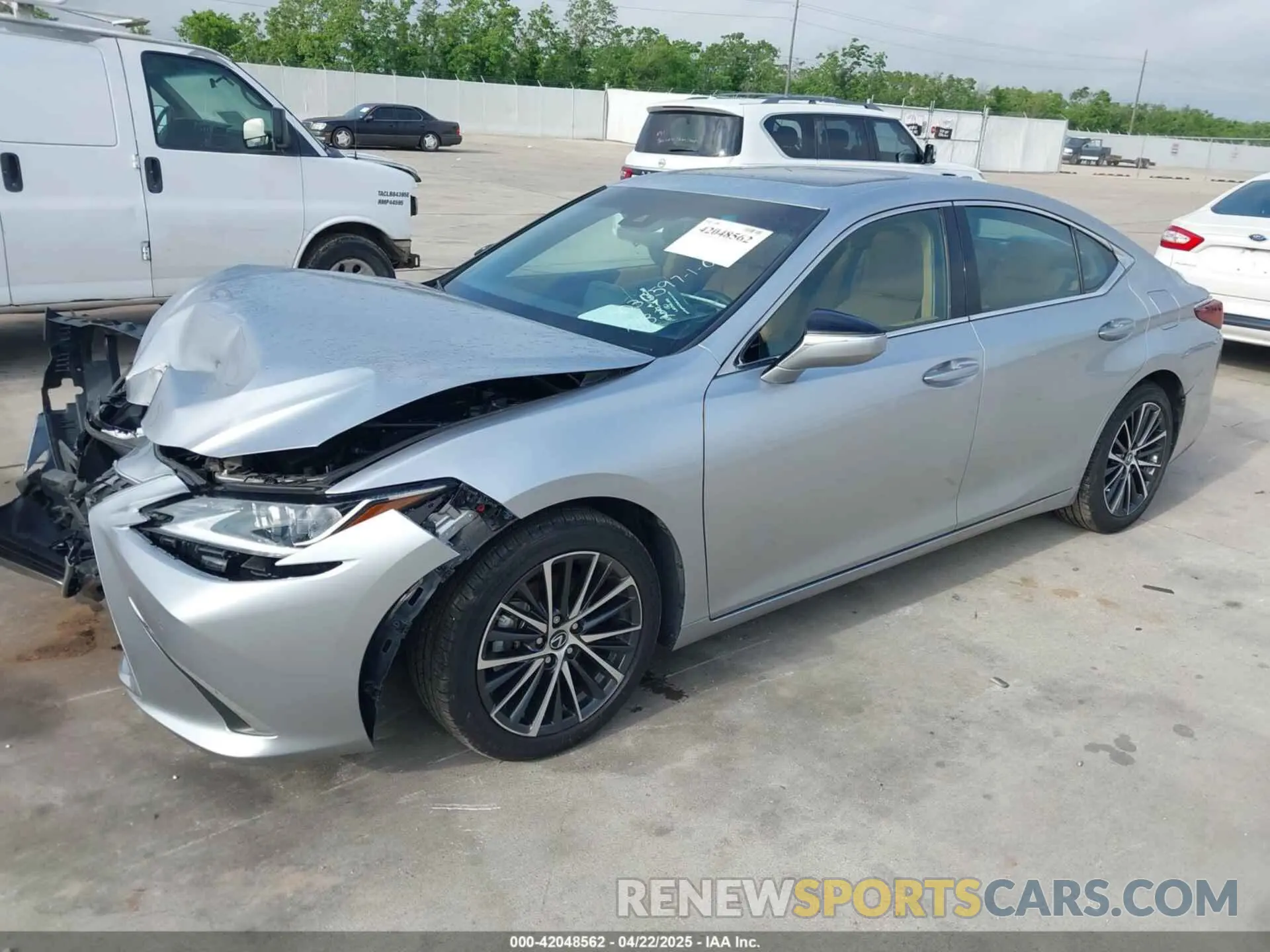 2 Photograph of a damaged car 58ADZ1B11RU171482 LEXUS ES 350 2024