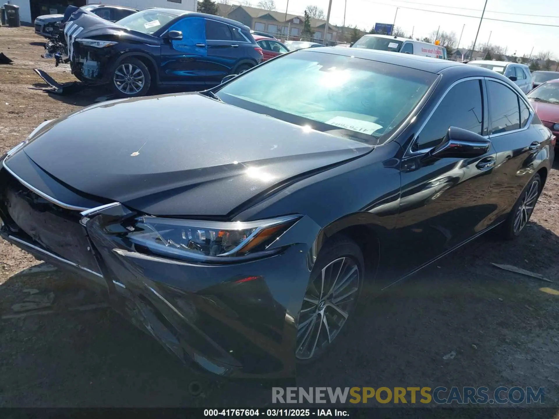 2 Фотография поврежденного автомобиля 58ADZ1B11RU182353 LEXUS ES 350 2024