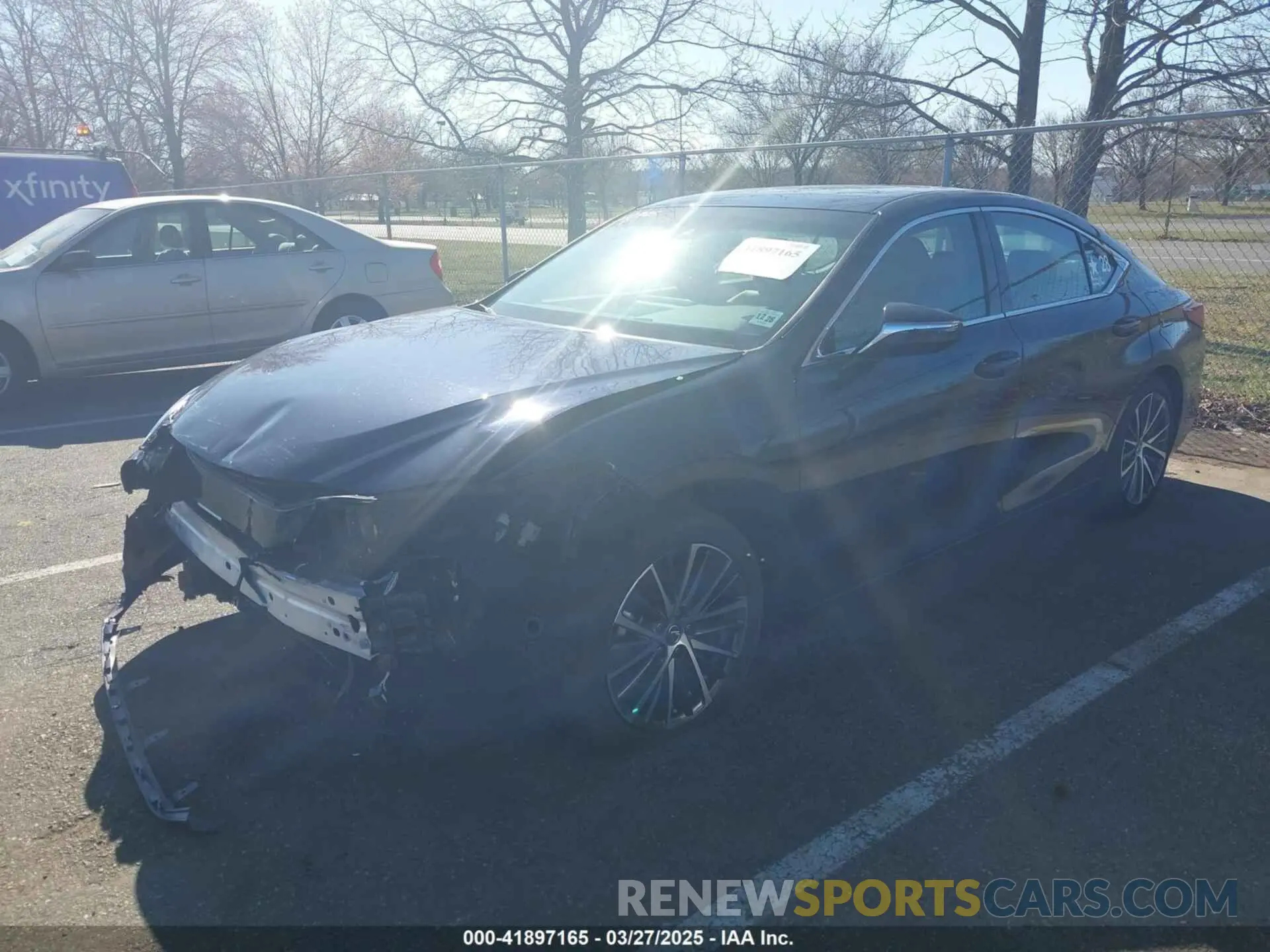 2 Photograph of a damaged car 58ADZ1B16RU170845 LEXUS ES 350 2024
