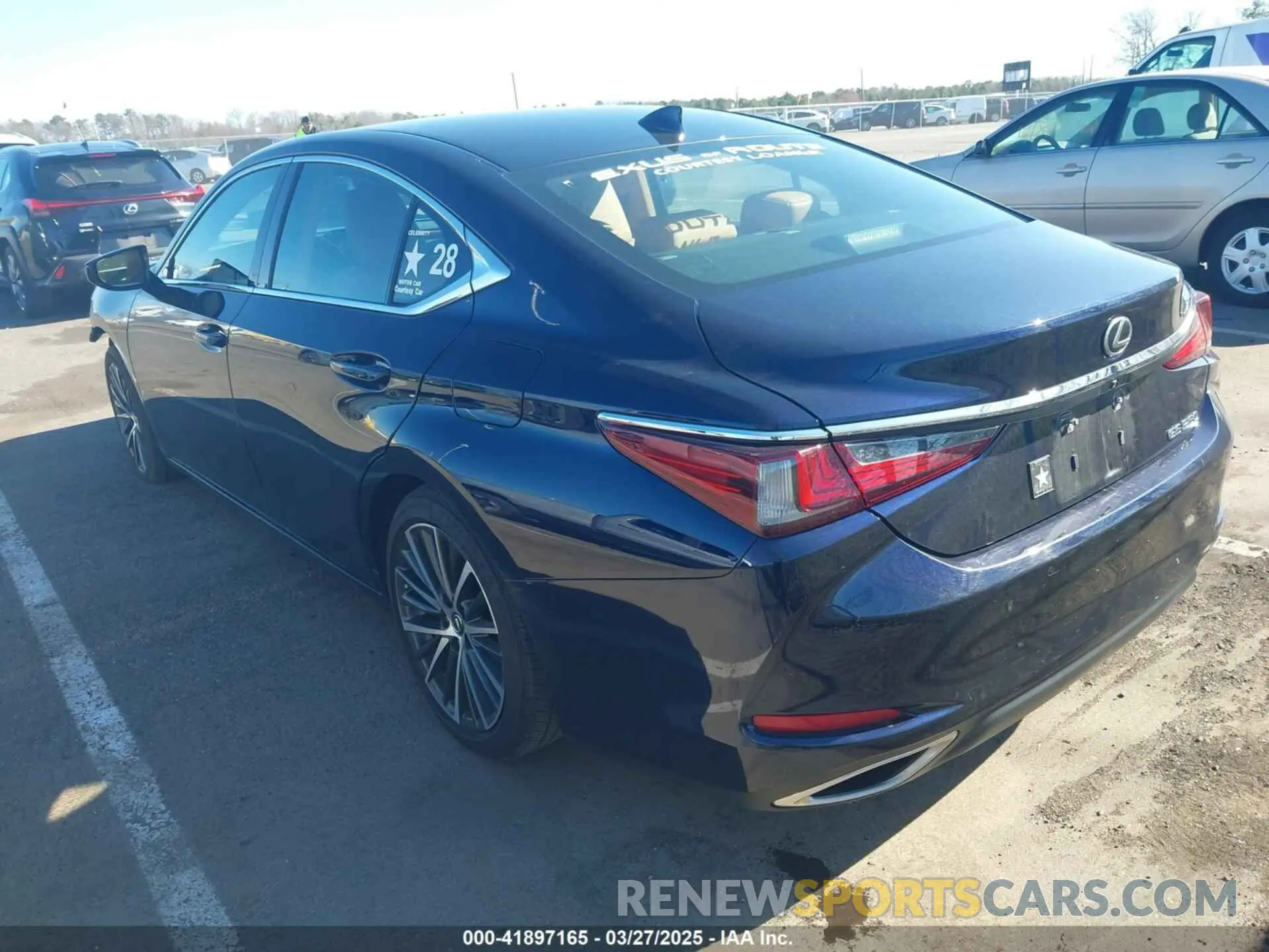3 Photograph of a damaged car 58ADZ1B16RU170845 LEXUS ES 350 2024