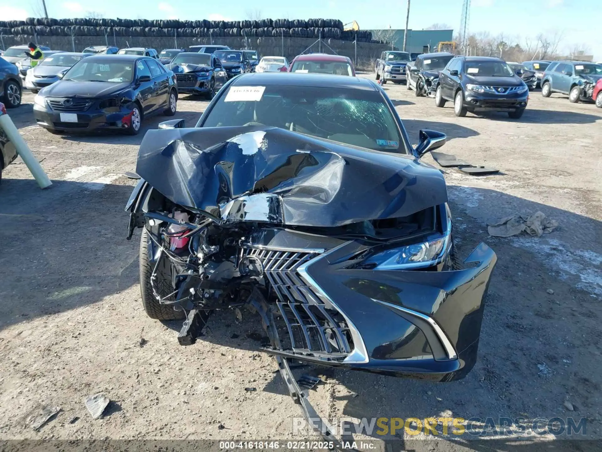 6 Фотография поврежденного автомобиля 58ADZ1B17RU174919 LEXUS ES 350 2024