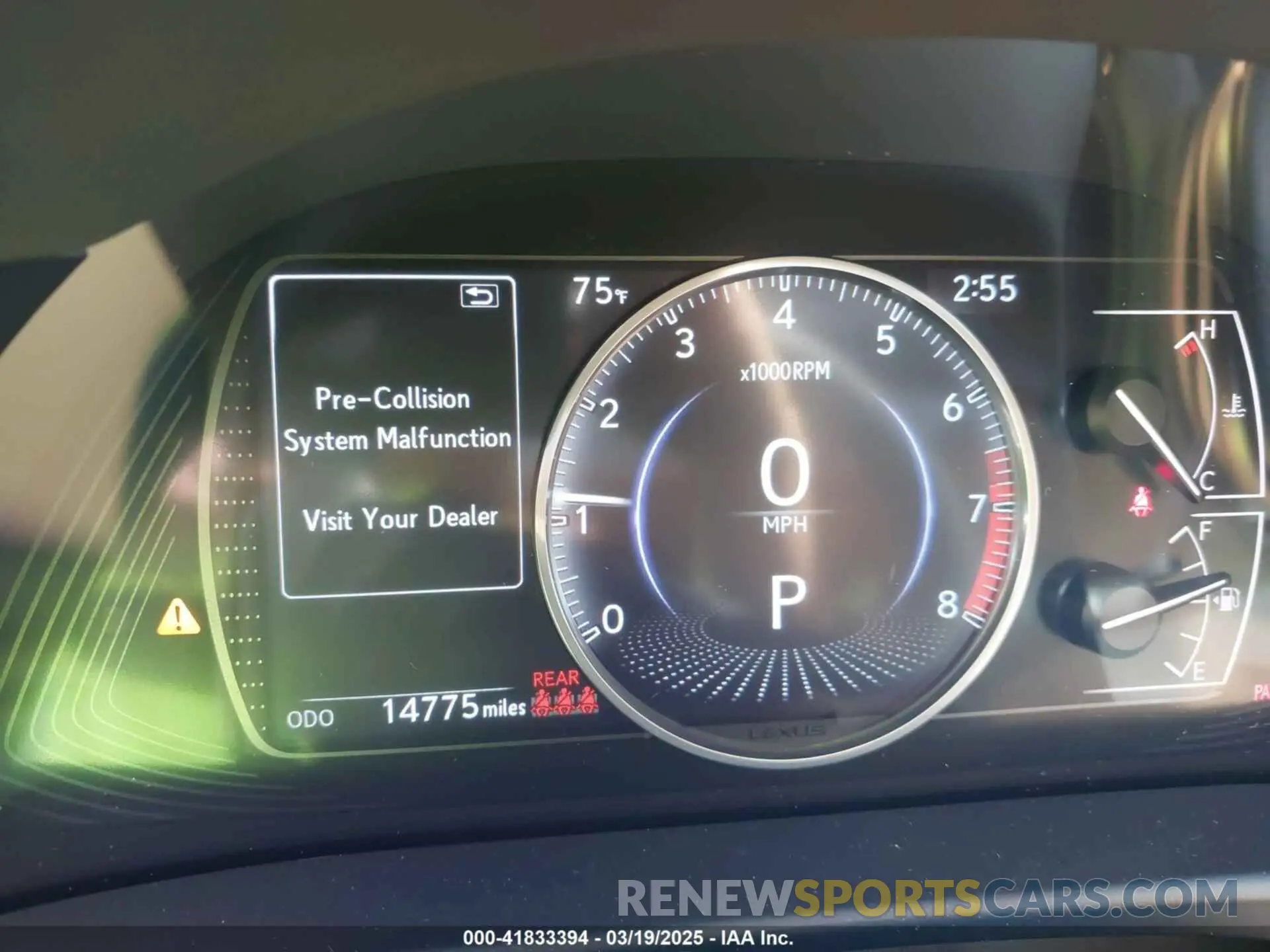 7 Фотография поврежденного автомобиля 58ADZ1B18RU181667 LEXUS ES 350 2024