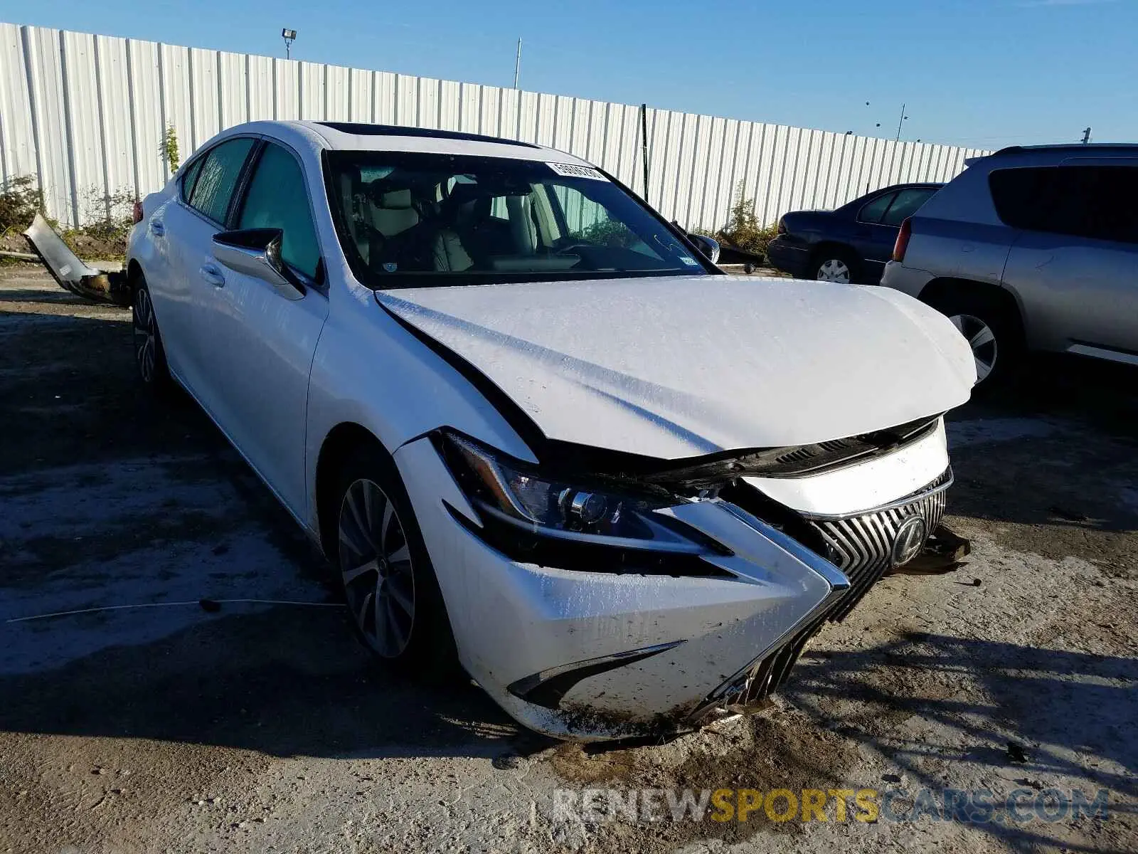 1 Photograph of a damaged car 58ACZ1B1XLU072968 LEXUS ES 350 BAS 2020
