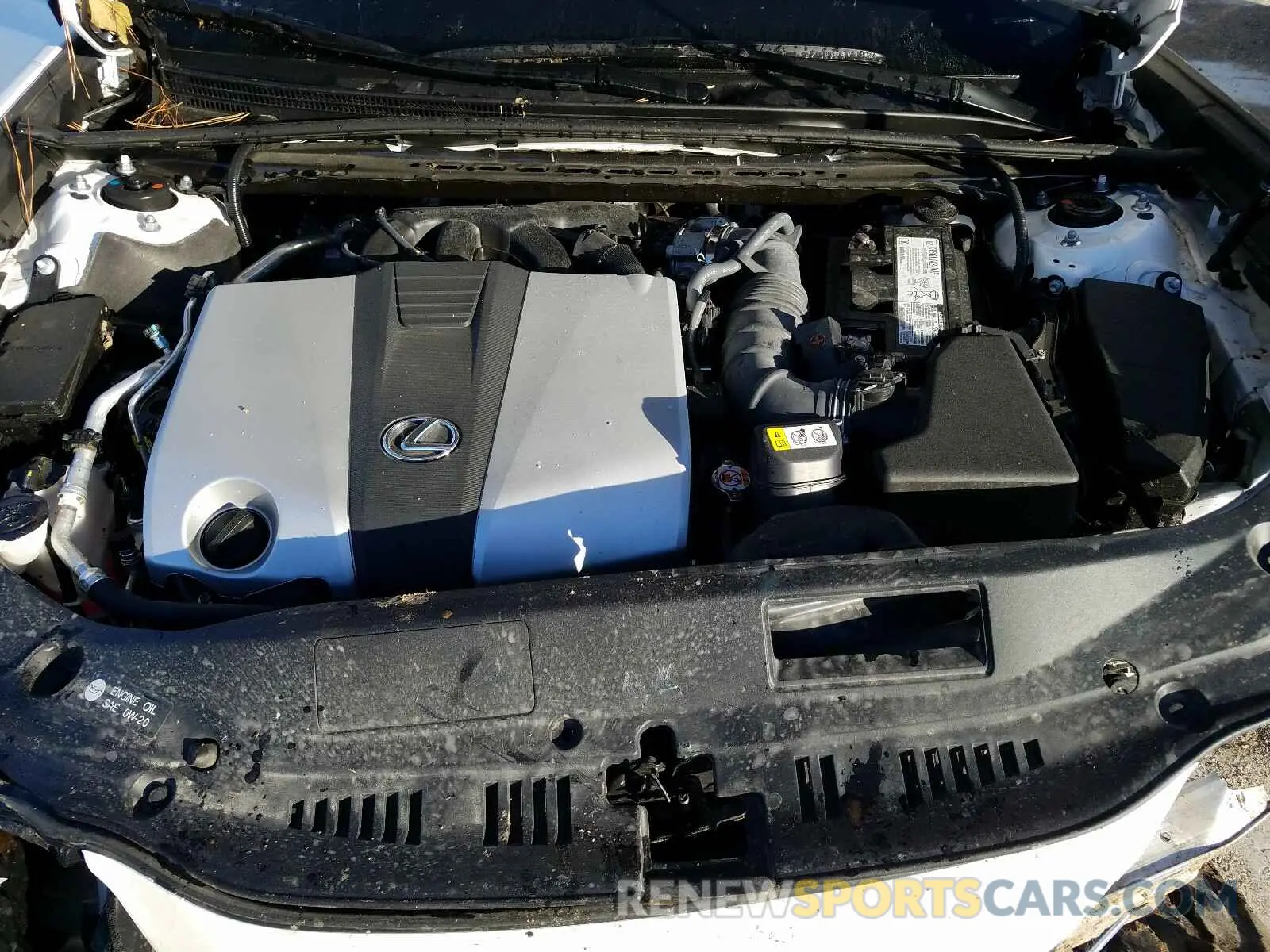 7 Photograph of a damaged car 58ACZ1B1XLU072968 LEXUS ES 350 BAS 2020
