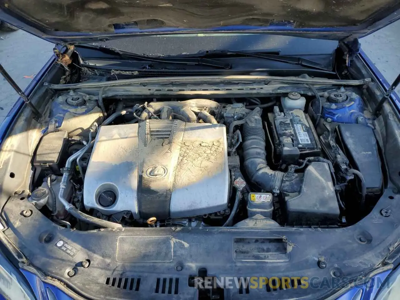 11 Фотография поврежденного автомобиля 58AGZ1B14LU080906 LEXUS ES 350 F S 2020
