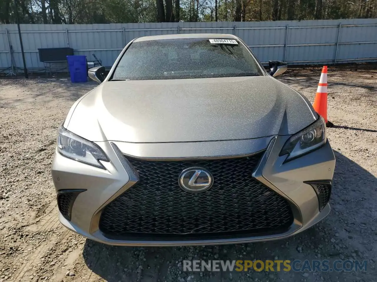 5 Фотография поврежденного автомобиля 58AGZ1B16LU066490 LEXUS ES 350 F S 2020