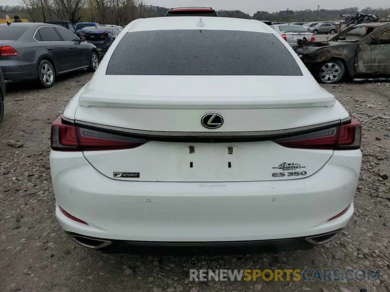 6 Photograph of a damaged car 58AGZ1B17LU064182 LEXUS ES 350 F S 2020
