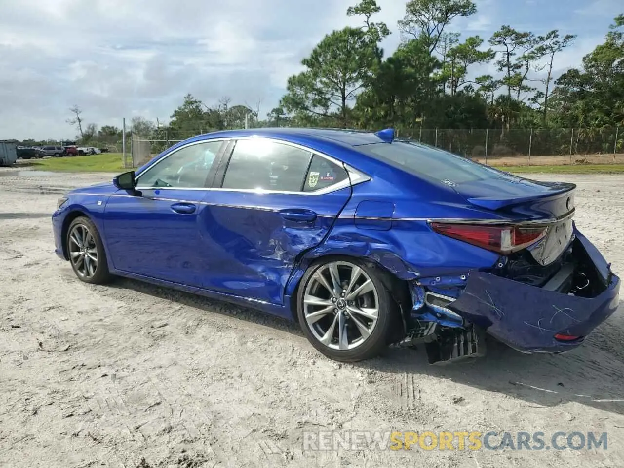 2 Фотография поврежденного автомобиля 58AGZ1B19LU064958 LEXUS ES 350 F S 2020