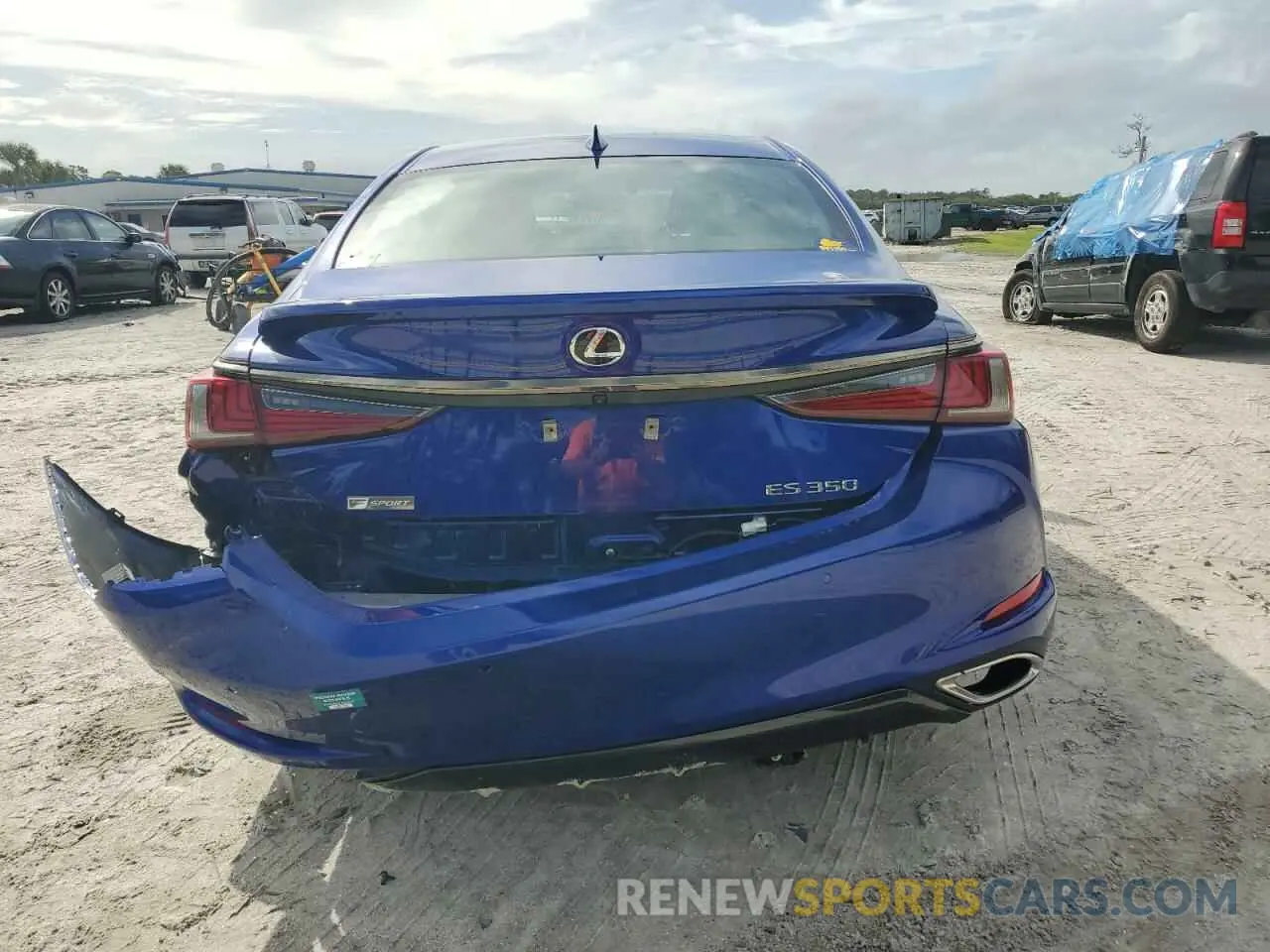 6 Фотография поврежденного автомобиля 58AGZ1B19LU064958 LEXUS ES 350 F S 2020