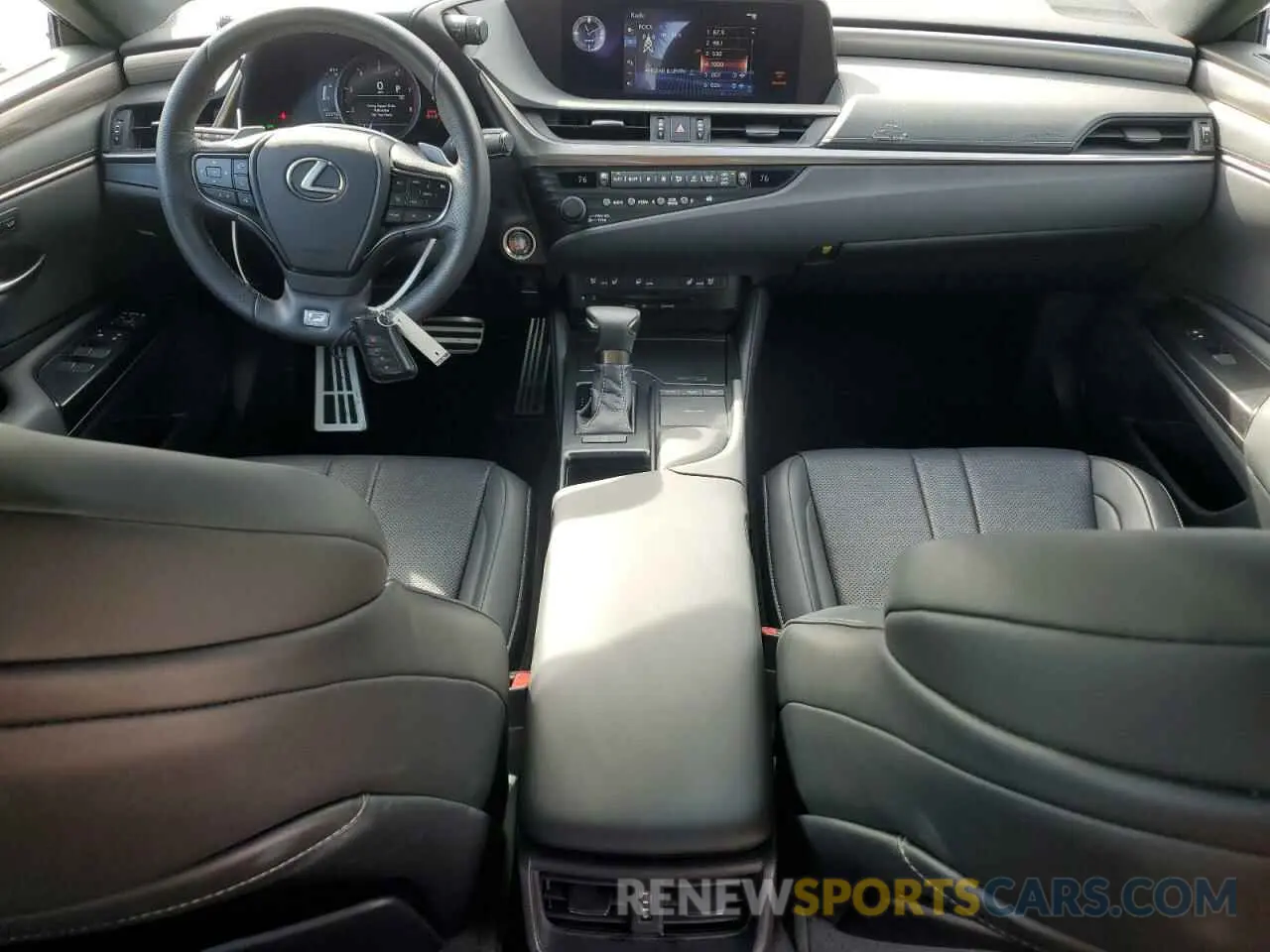 8 Фотография поврежденного автомобиля 58AGZ1B19LU064958 LEXUS ES 350 F S 2020