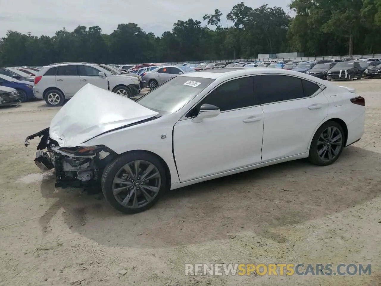 1 Photograph of a damaged car 58AGZ1B1XLU072700 LEXUS ES 350 F S 2020