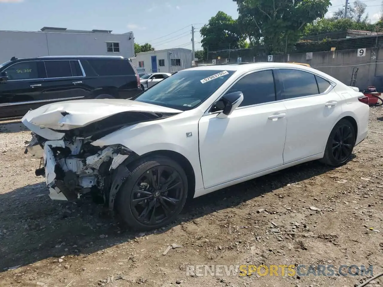 1 Photograph of a damaged car 58AJZ1B14PU157219 LEXUS ES 350 F S 2023