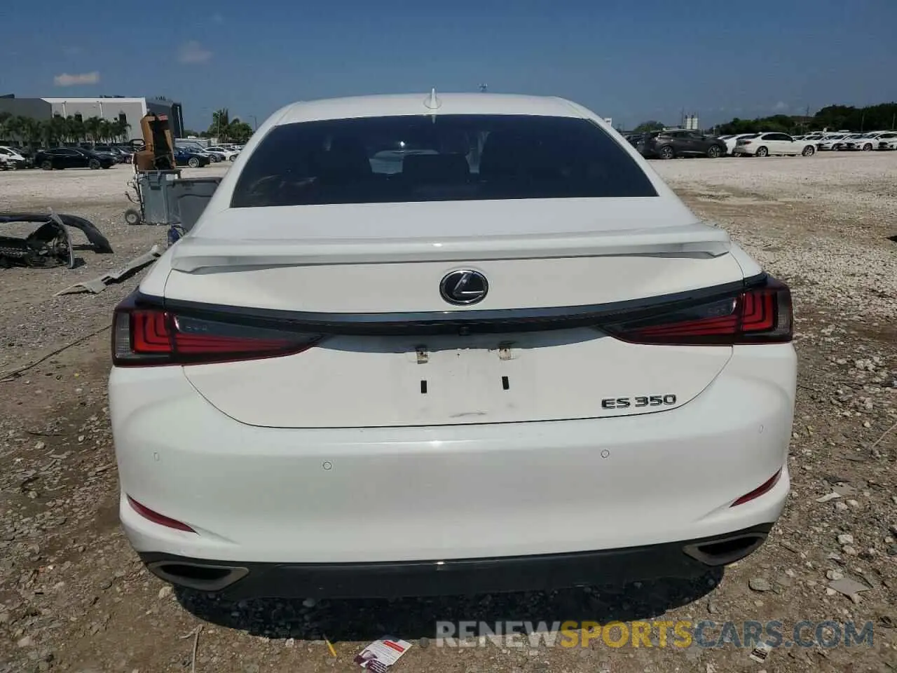 6 Photograph of a damaged car 58AJZ1B14PU157219 LEXUS ES 350 F S 2023