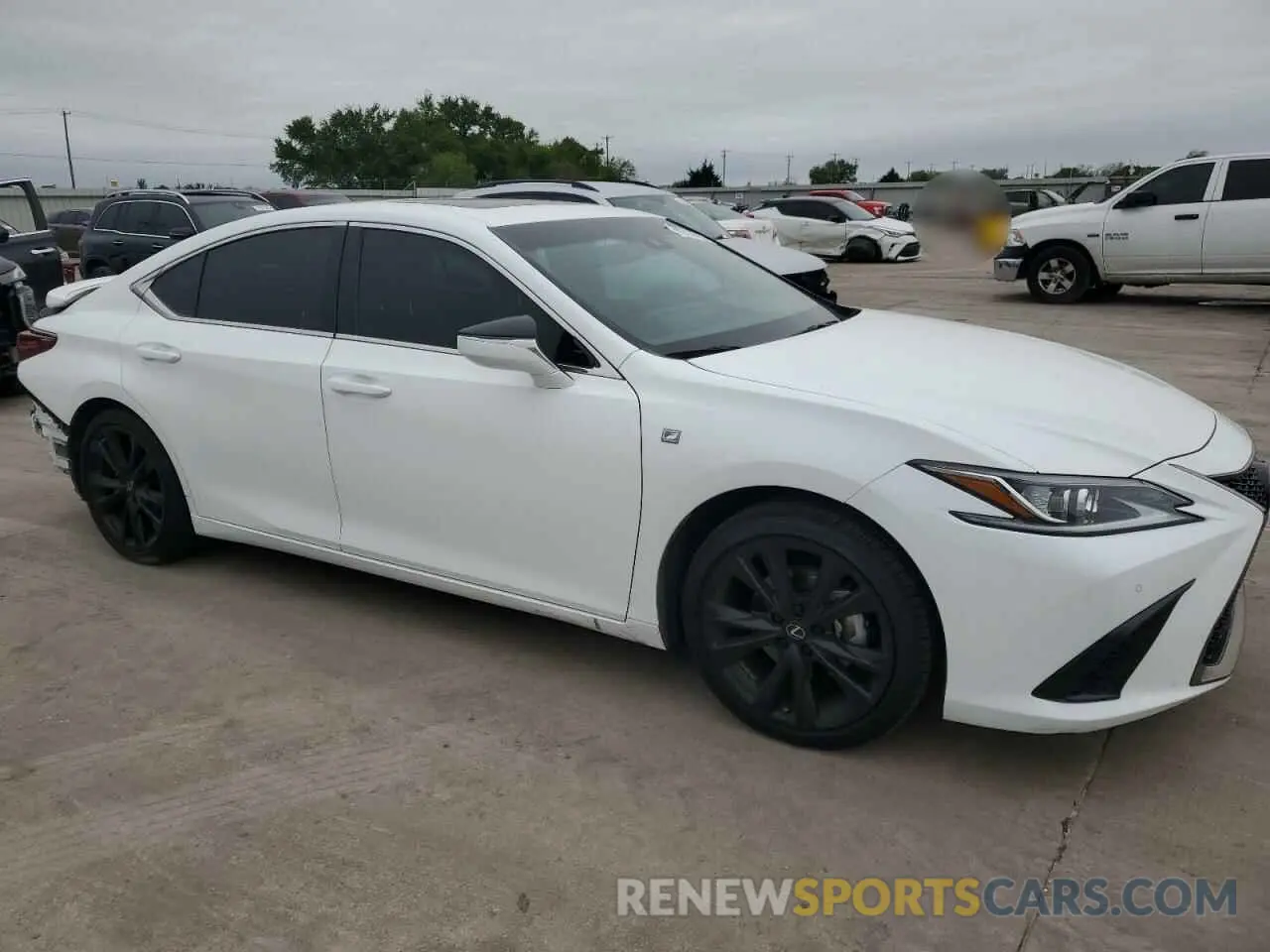 4 Photograph of a damaged car 58AJZ1B17PU152208 LEXUS ES 350 F S 2023