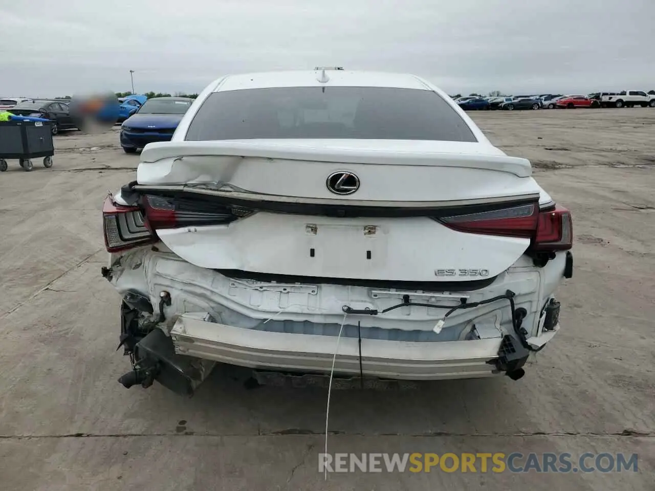 6 Photograph of a damaged car 58AJZ1B17PU152208 LEXUS ES 350 F S 2023