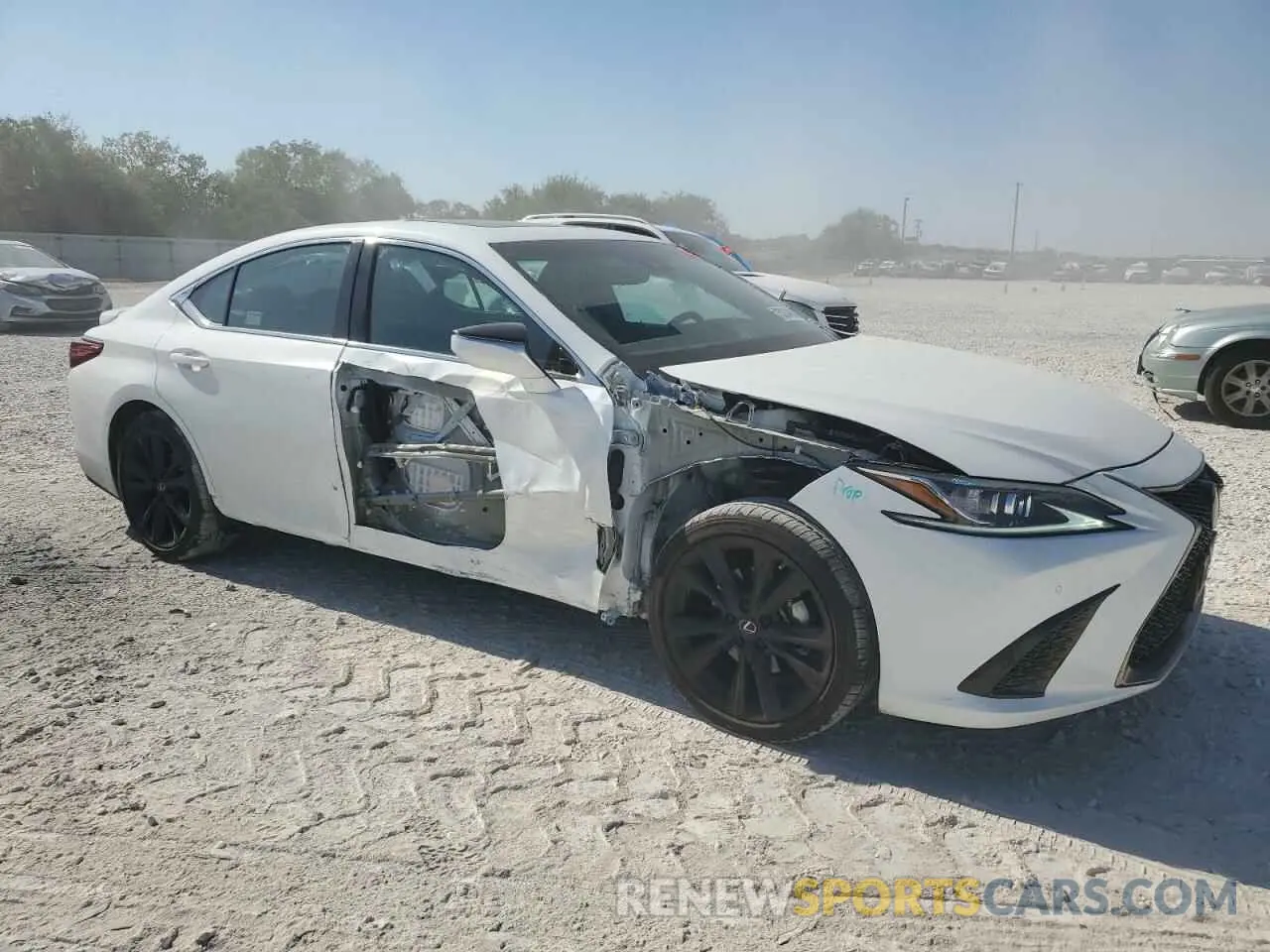 4 Photograph of a damaged car 58AJZ1B17PU154718 LEXUS ES 350 F S 2023
