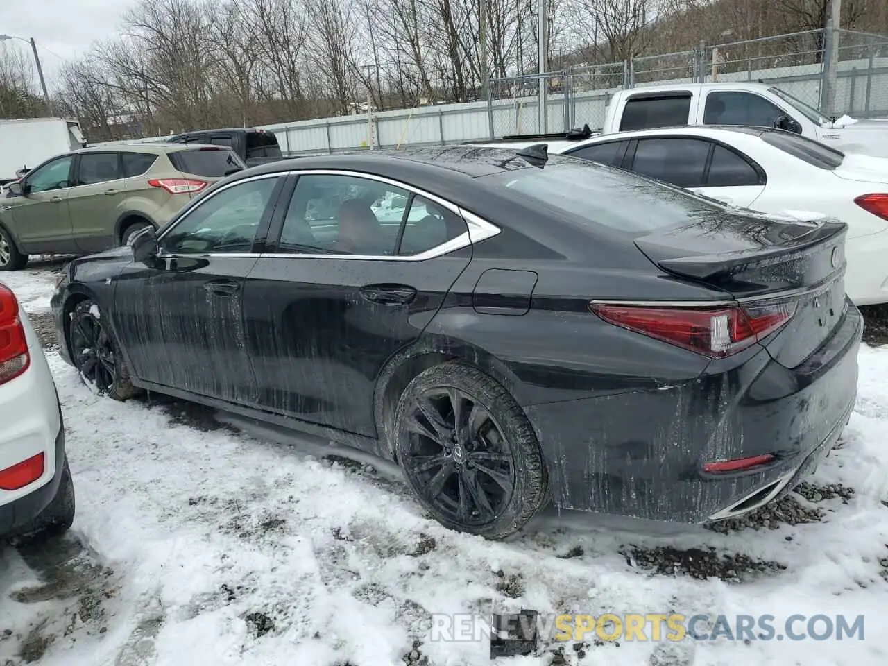 2 Фотография поврежденного автомобиля 58AJZ1B18RU163673 LEXUS ES 350 F S 2024
