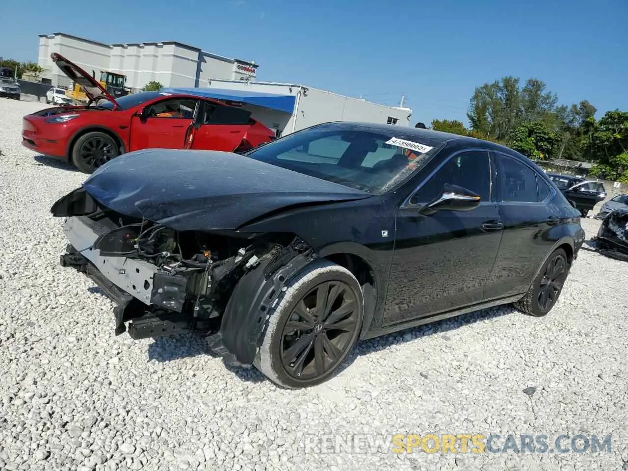 1 Photograph of a damaged car 58AJZ1B18RU166993 LEXUS ES 350 F S 2024