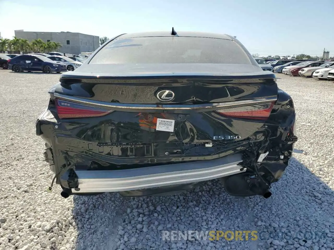 6 Photograph of a damaged car 58AJZ1B18RU166993 LEXUS ES 350 F S 2024
