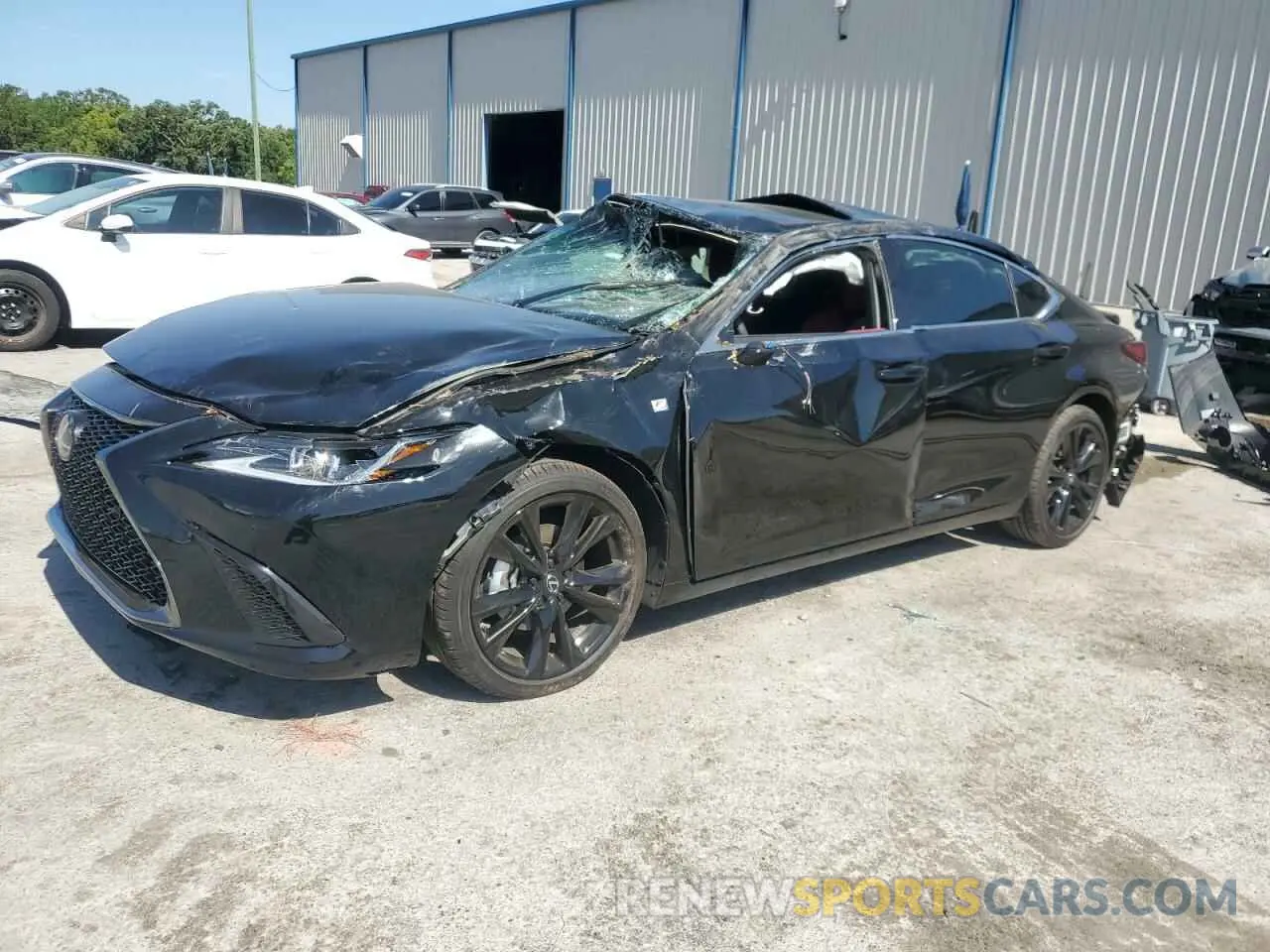 1 Photograph of a damaged car 58AJZ1B19RU175783 LEXUS ES 350 F S 2024