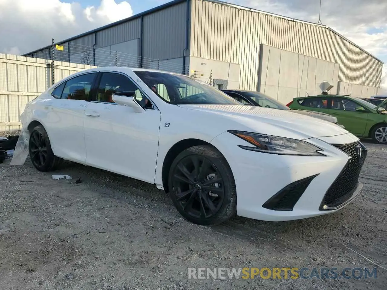 4 Photograph of a damaged car 58AJZ1B18SU187834 LEXUS ES 350 F S 2025