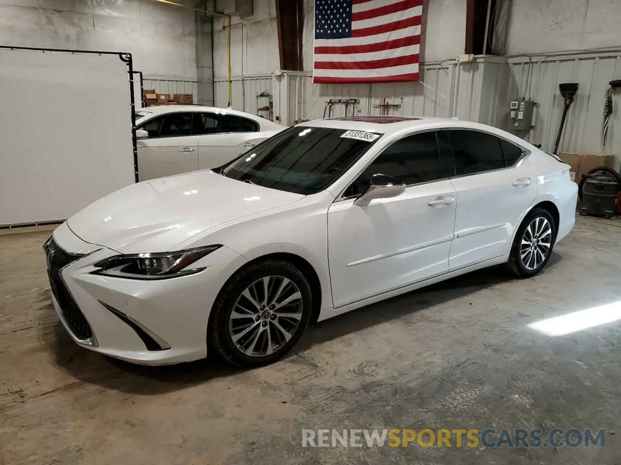 1 Photograph of a damaged car 58AD11D11MU005671 LEXUS ES250 2021
