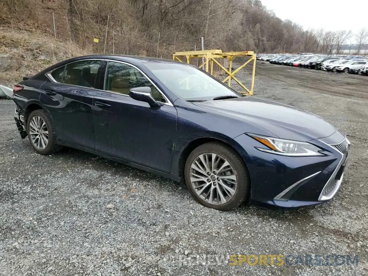 4 Photograph of a damaged car 58AD11D14MU003669 LEXUS ES250 2021